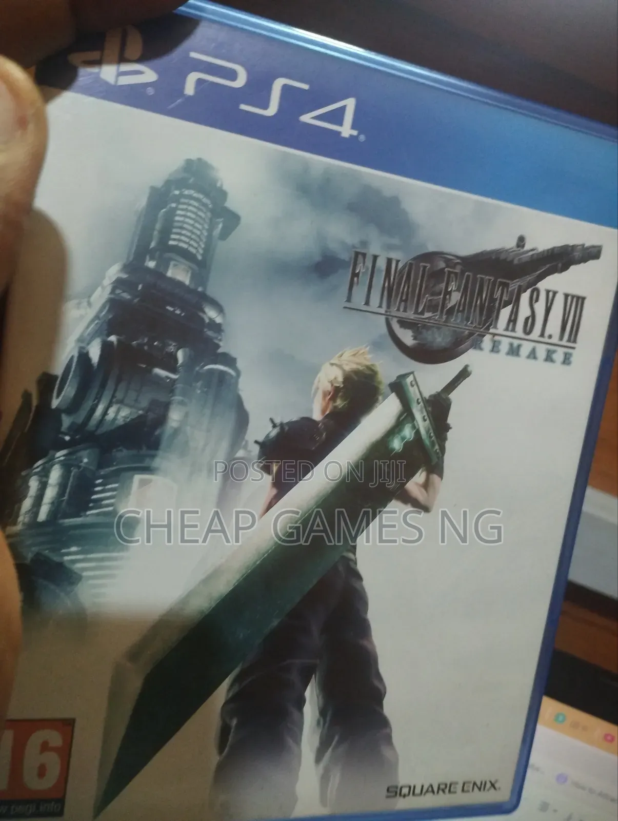 PS4 Final Fantasy VII Remake Used