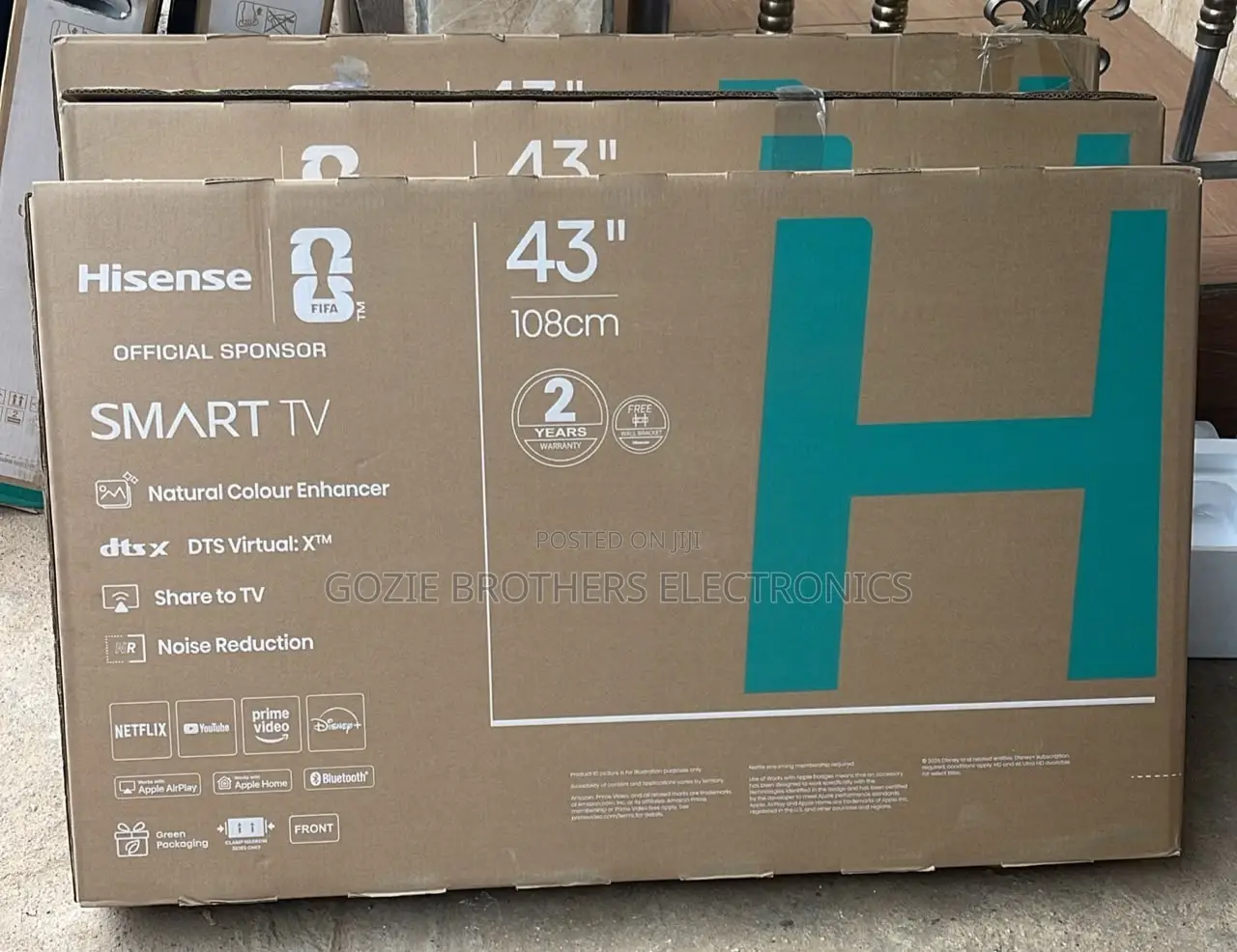 Hisense 43 Inches FHD TELEVISION