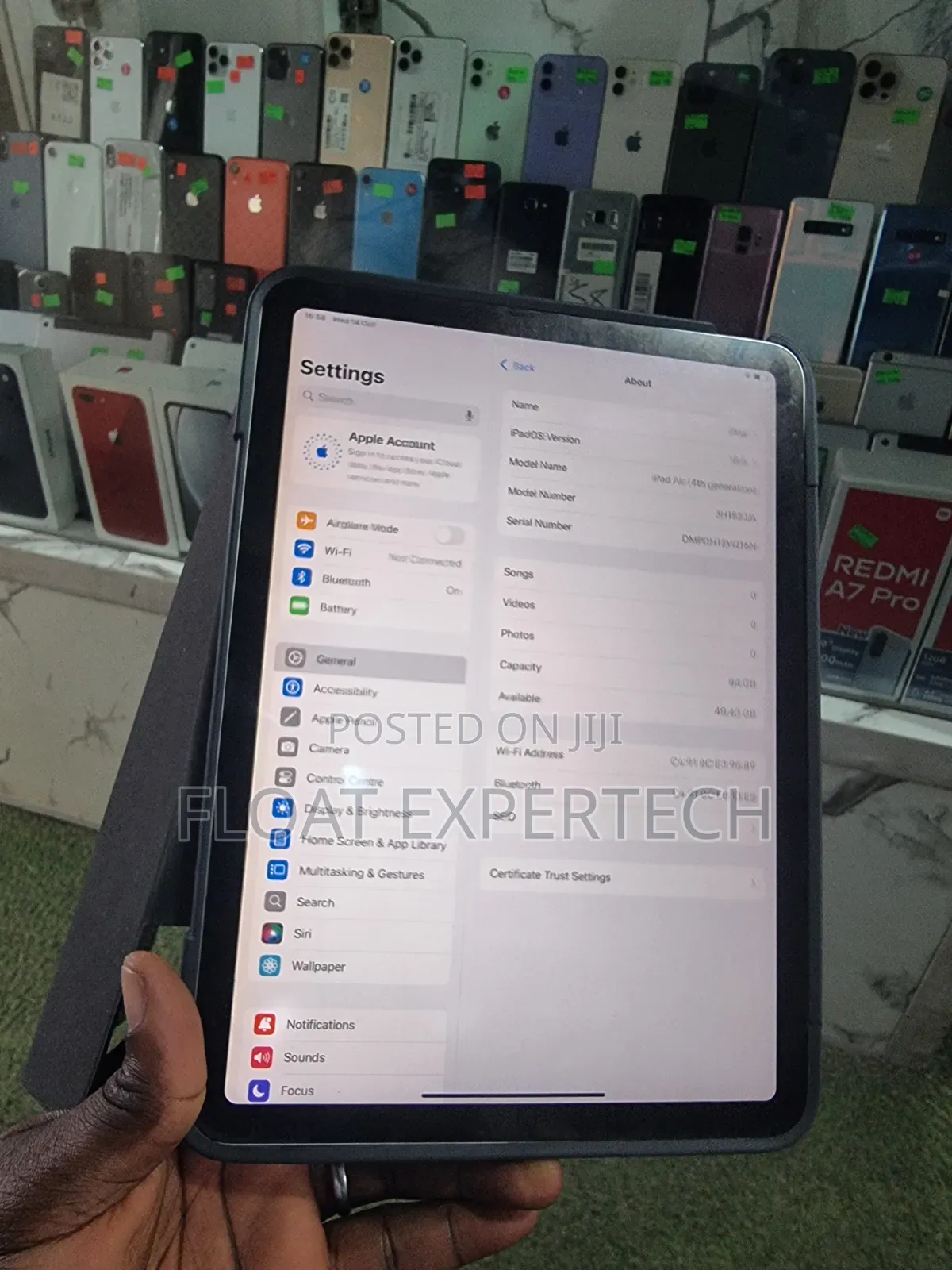 Apple iPad Air 11 (2025) 64 GB Black