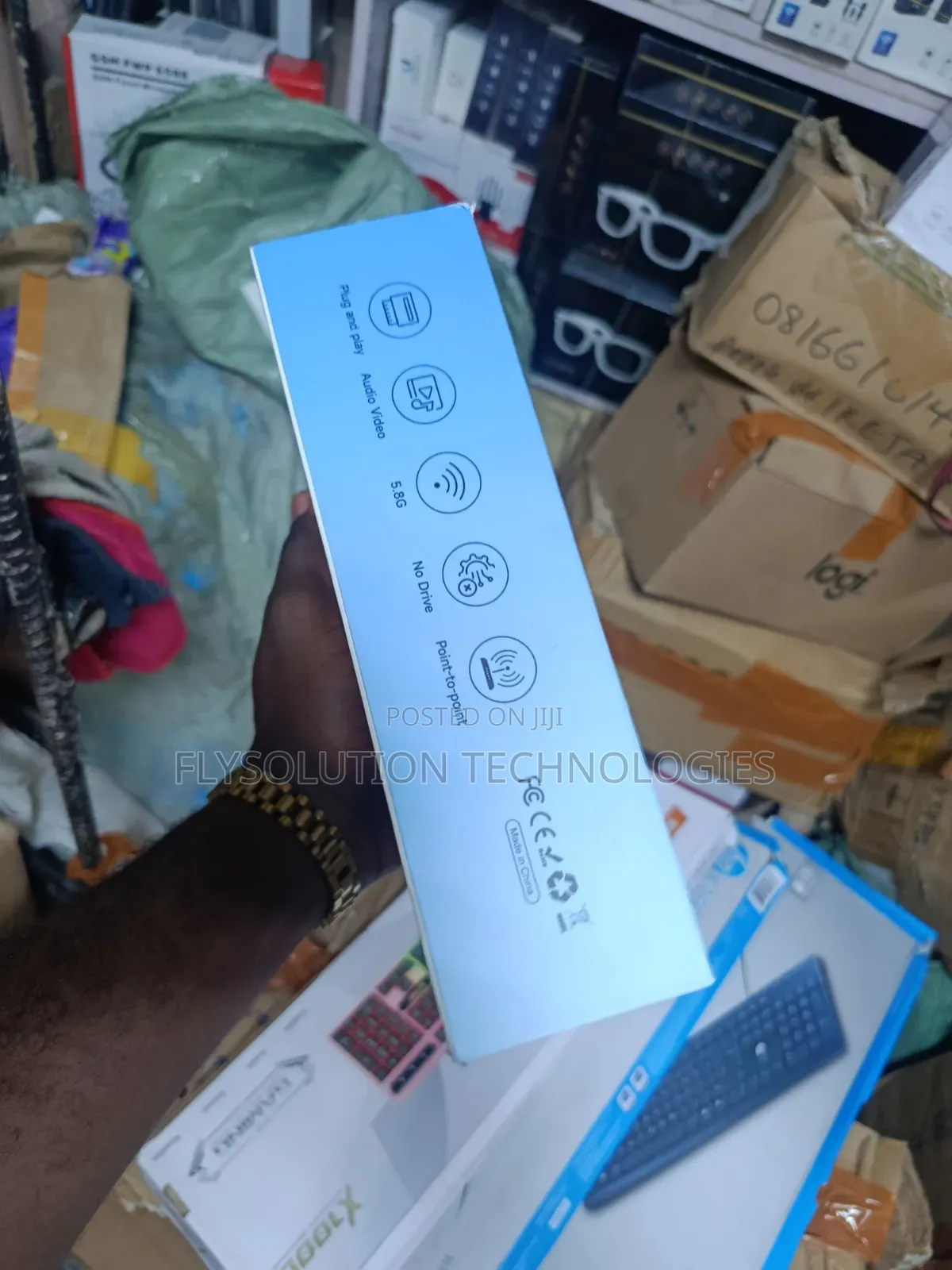50M Wireless HD Extender Kit Re1TX to 4RX 1080P Full HD Transmission