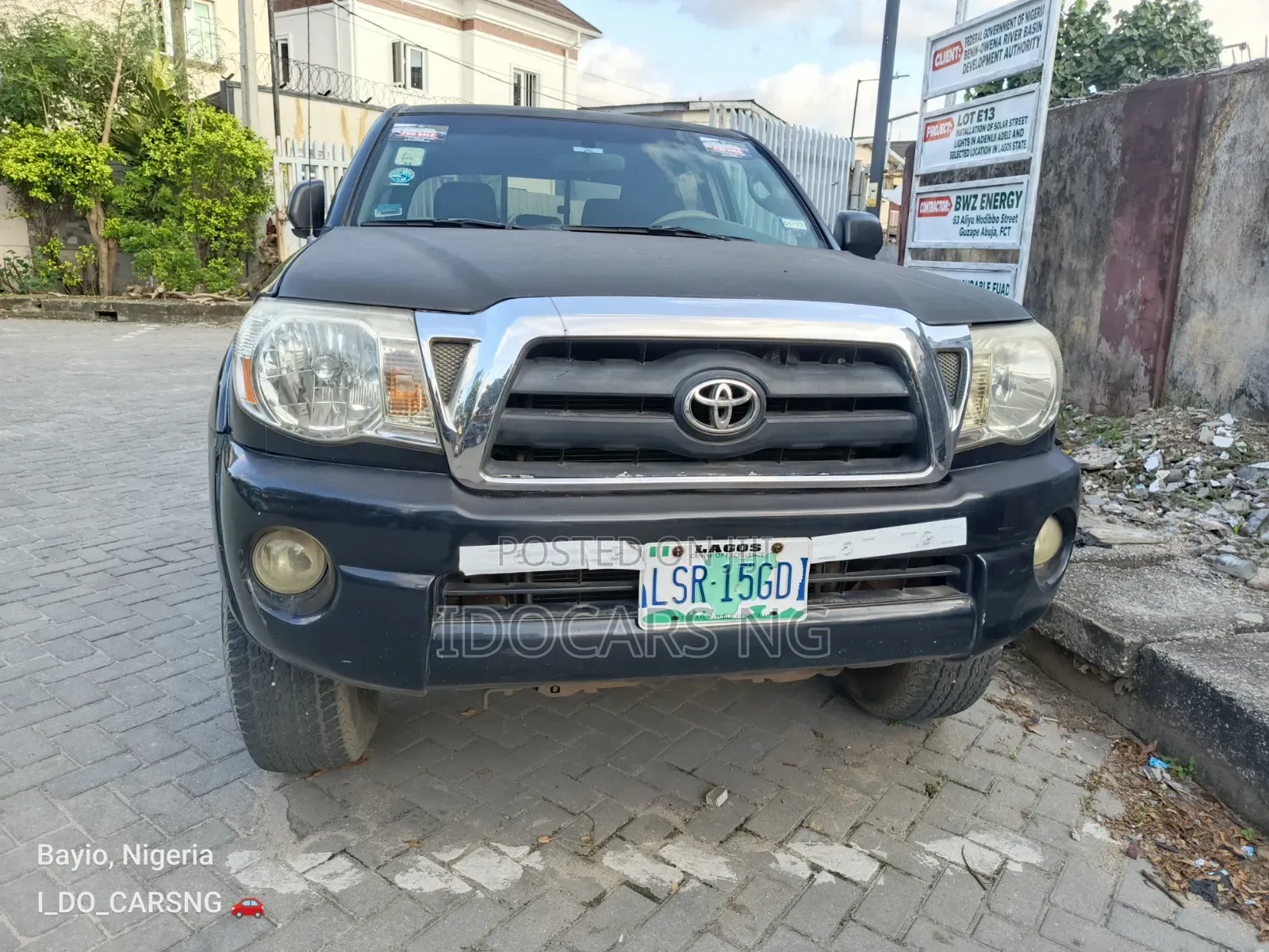 Toyota Tacoma 4x4 Double Cab 2008 Black