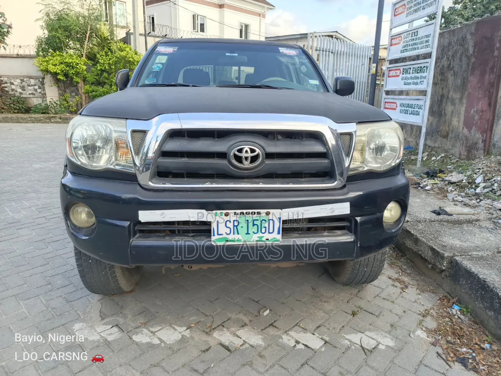 Toyota Tacoma 4x4 Double Cab 2008 Black