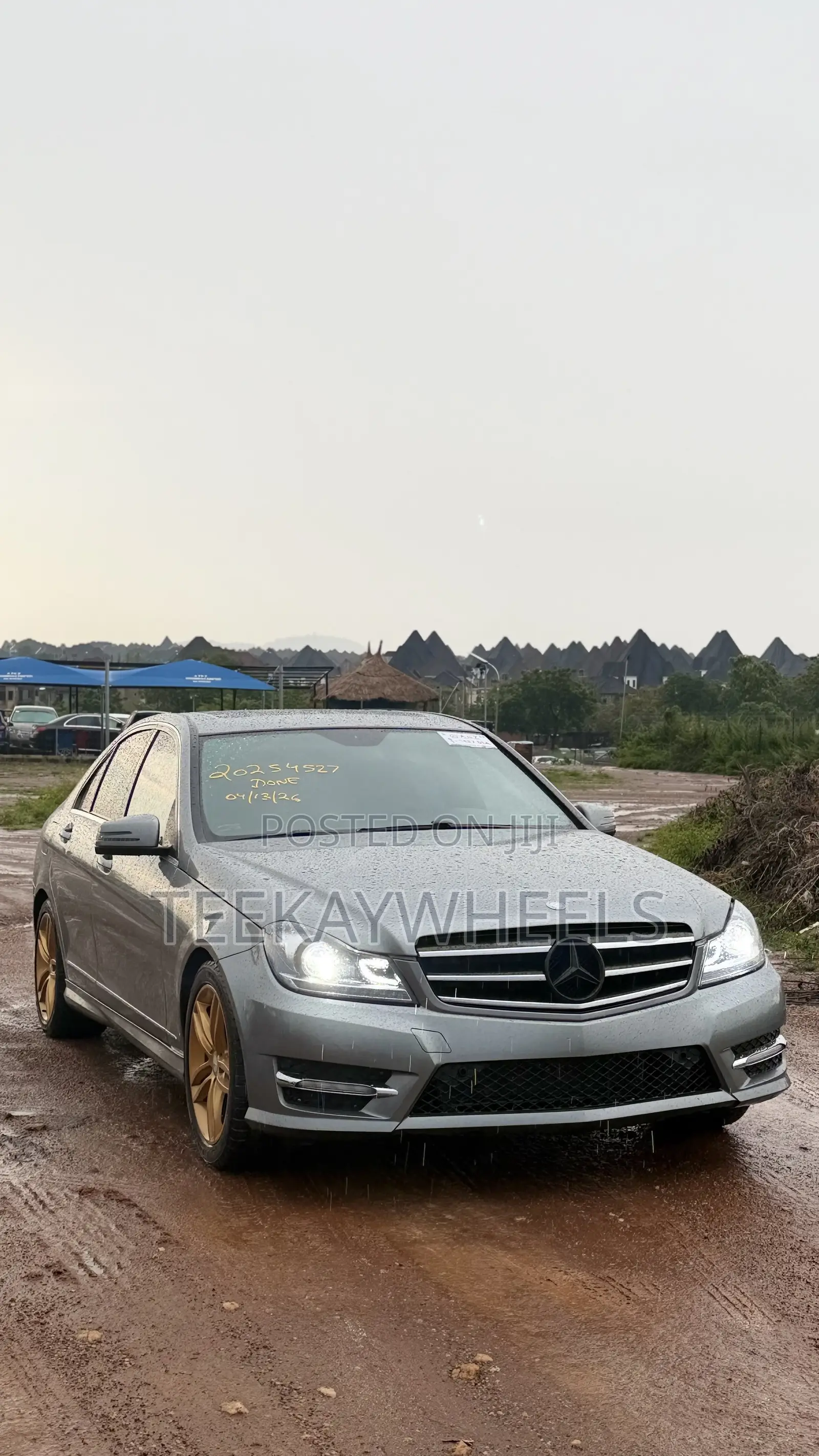 Mercedes-Benz C300 Sport 4Matic Sedan AWD (3.5L 6cyl 7A) 2014 Gray
