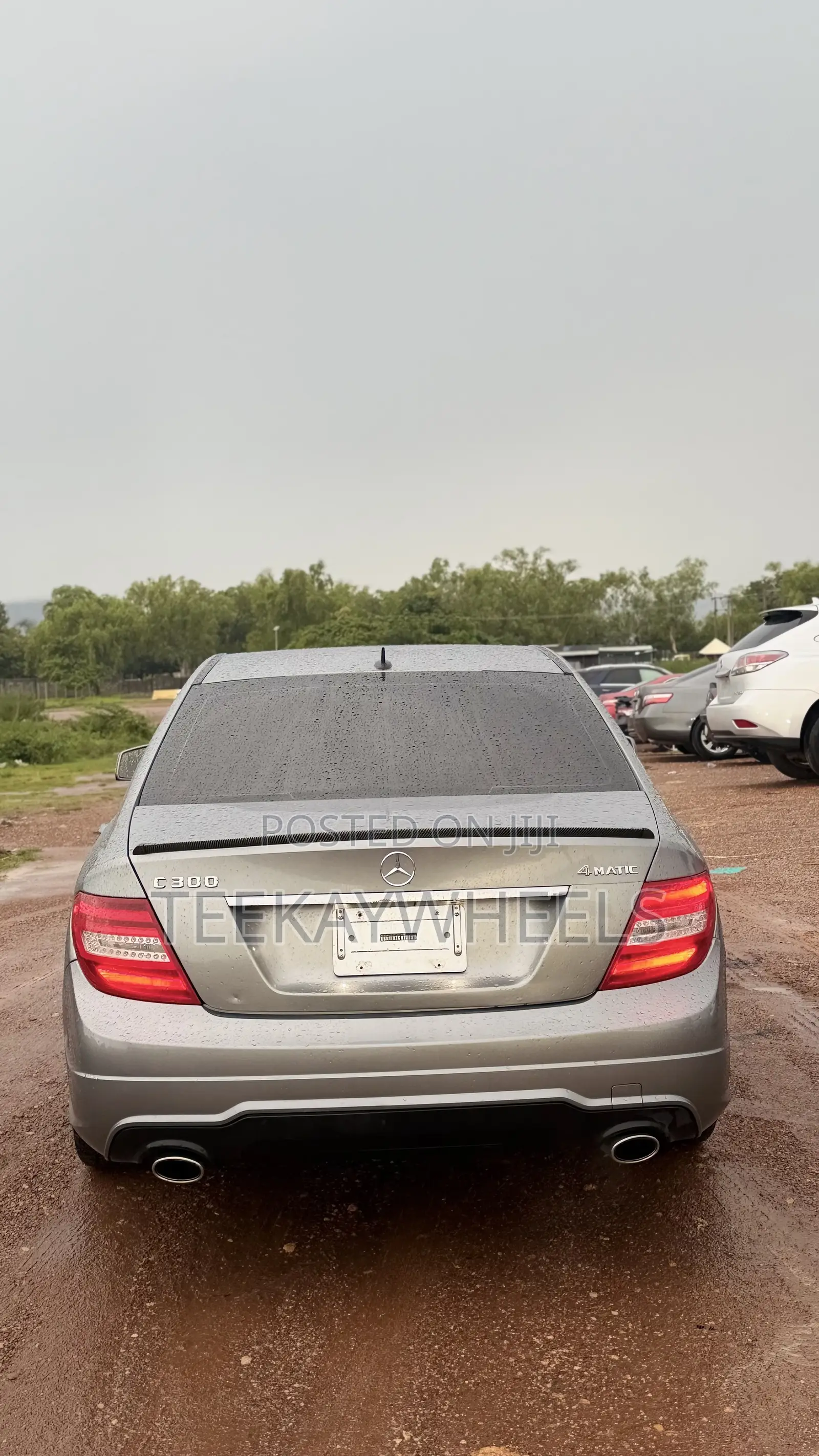 Mercedes-Benz C300 Sport 4Matic Sedan AWD (3.5L 6cyl 7A) 2014 Gray