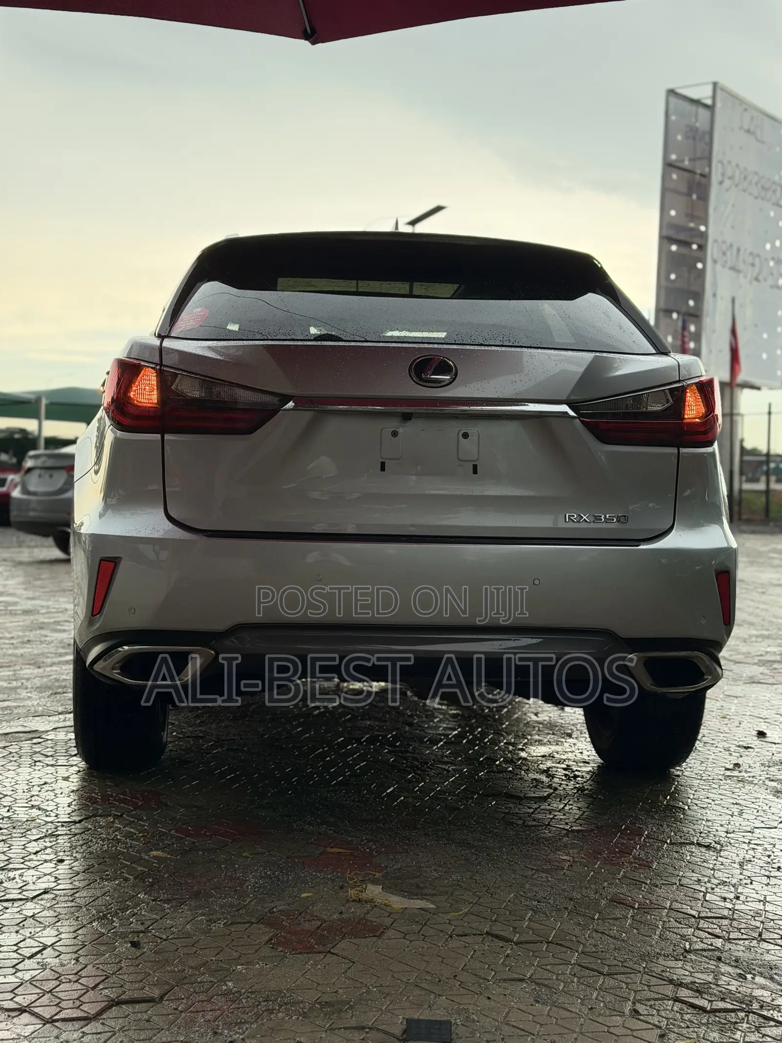 Lexus RX 350 FWD 2017 Silver