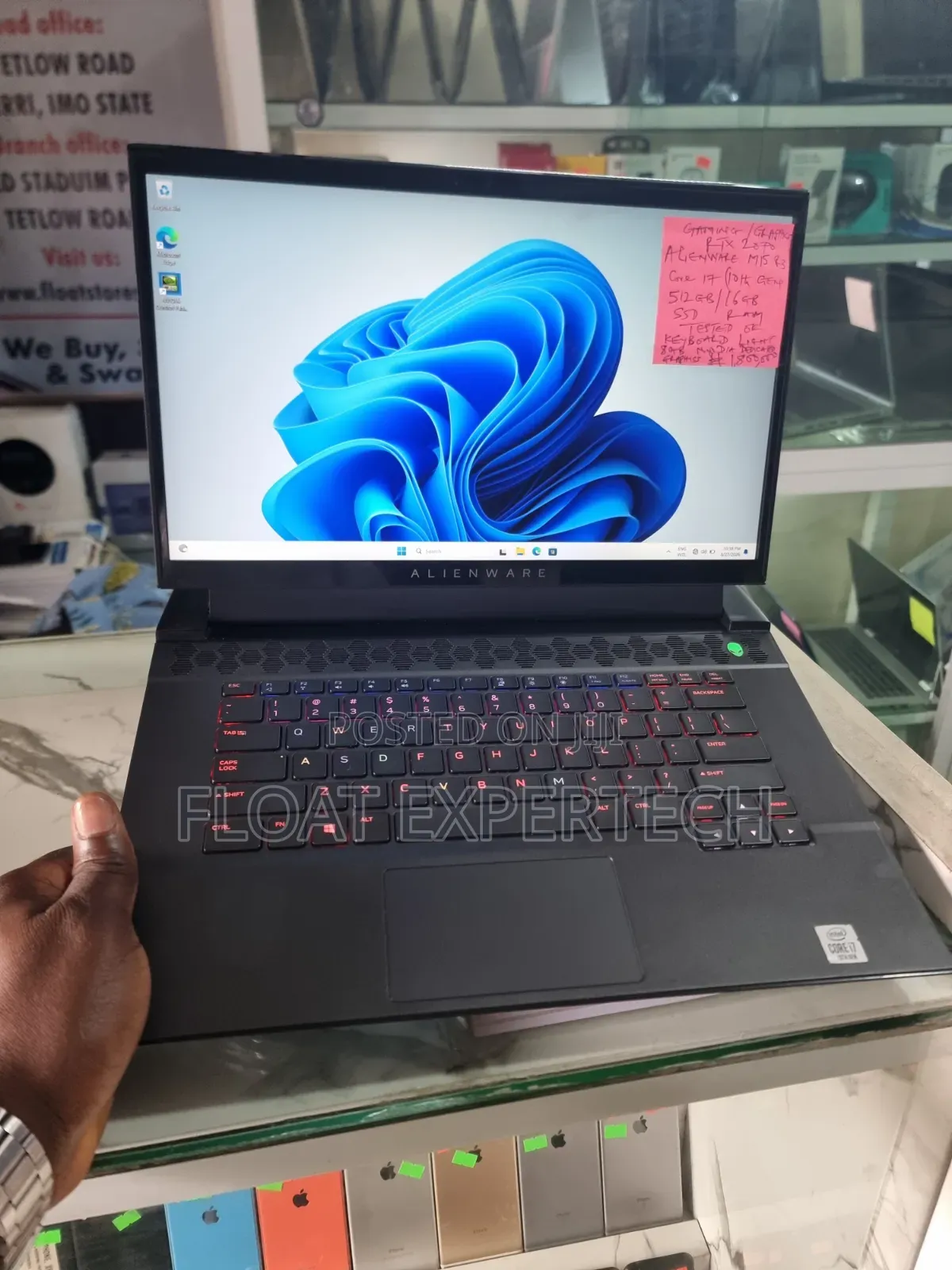 Laptop Dell Alienware Aurora 16 16GB Intel Core i7 SSD 512GB