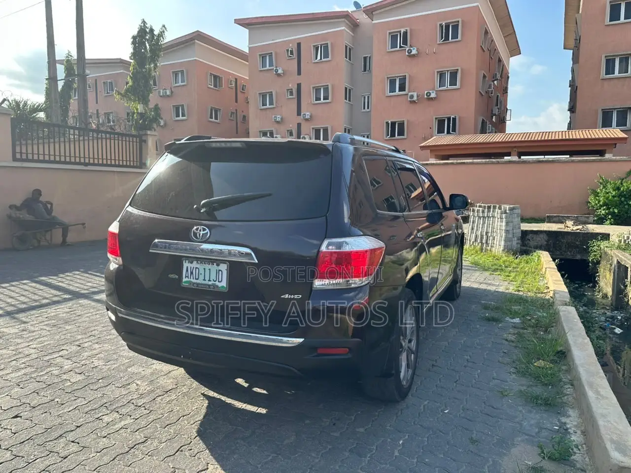 Toyota Highlander Limited 3.5l 4WD 2013 Burgundy