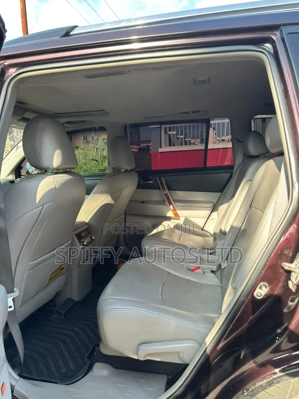 Toyota Highlander Limited 3.5l 4WD 2013 Burgundy