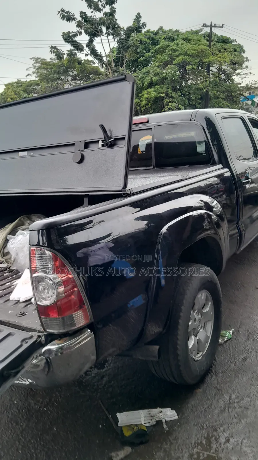 Boot Cover Fibre Folding for Toyota Tacoma