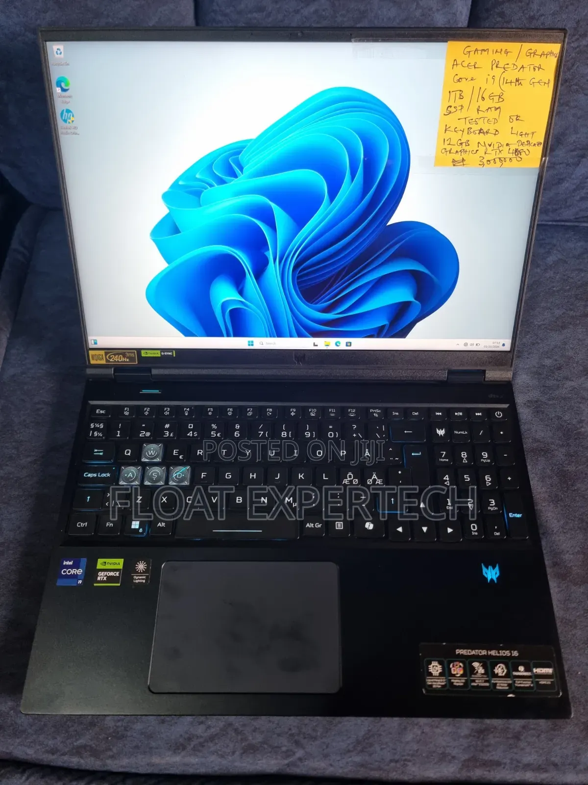 Laptop Asus ROG Zephyrus M16 GU603HR 16GB Intel Core i7 SSD 1T