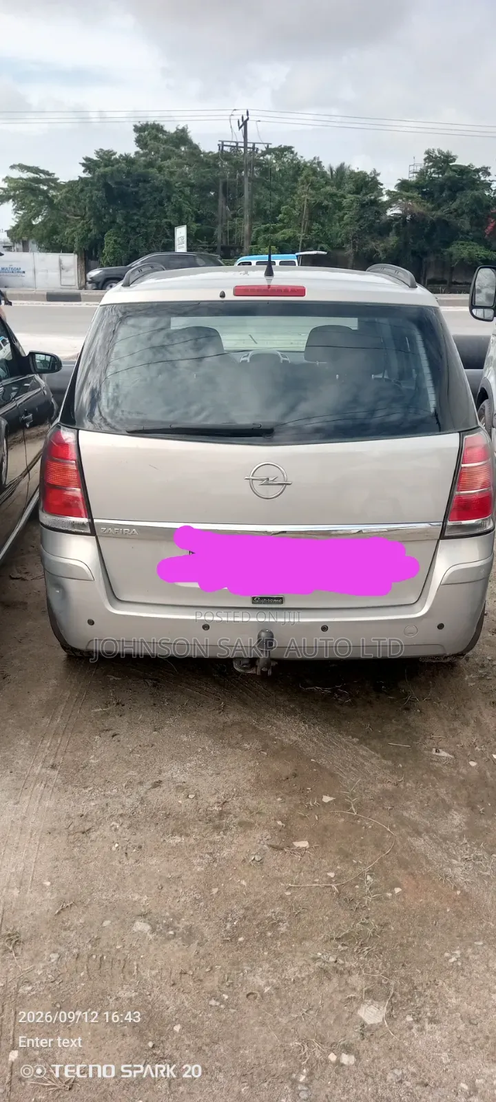 Opel Zafira 2006 Brown