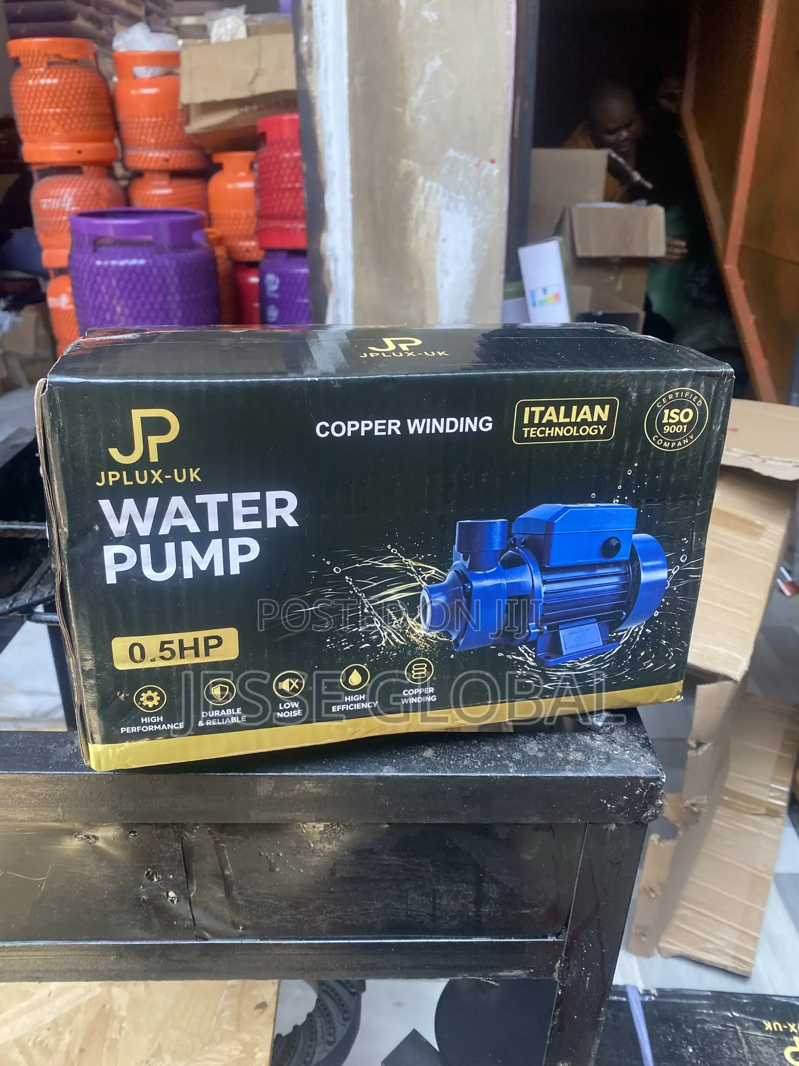 JPLUX-UK 0.5HP Water Pump With Copper Coil