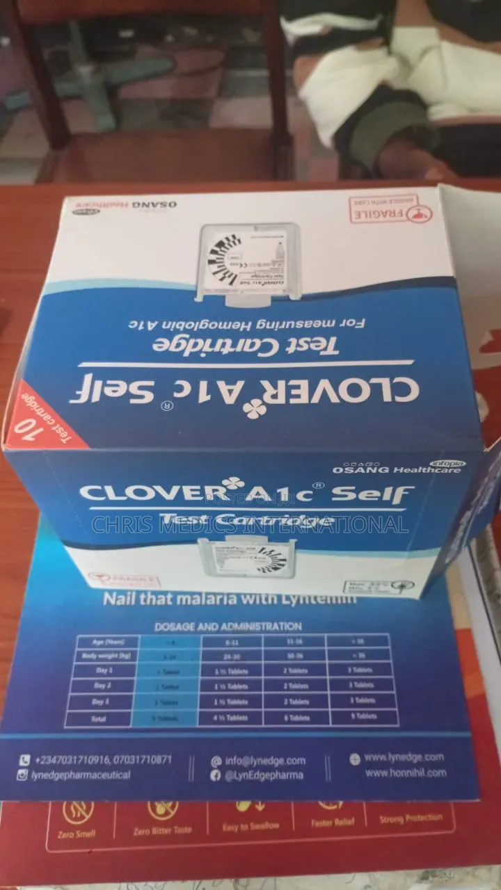 Clover A1c Self Test Cartridge