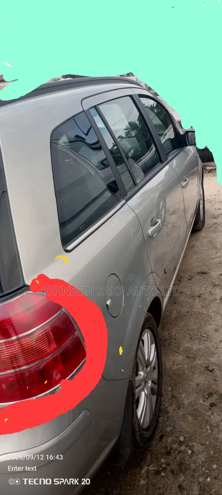 Opel Zafira 2006 Brown