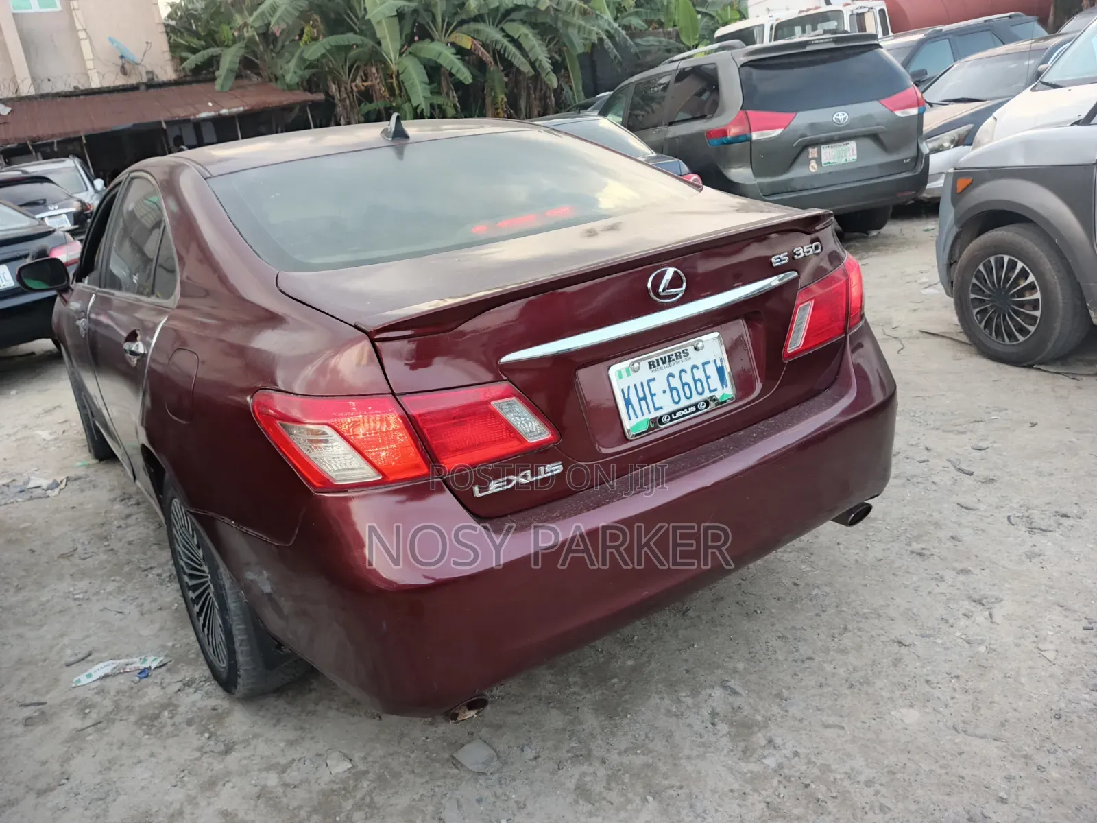 Lexus ES 350 2008 Red