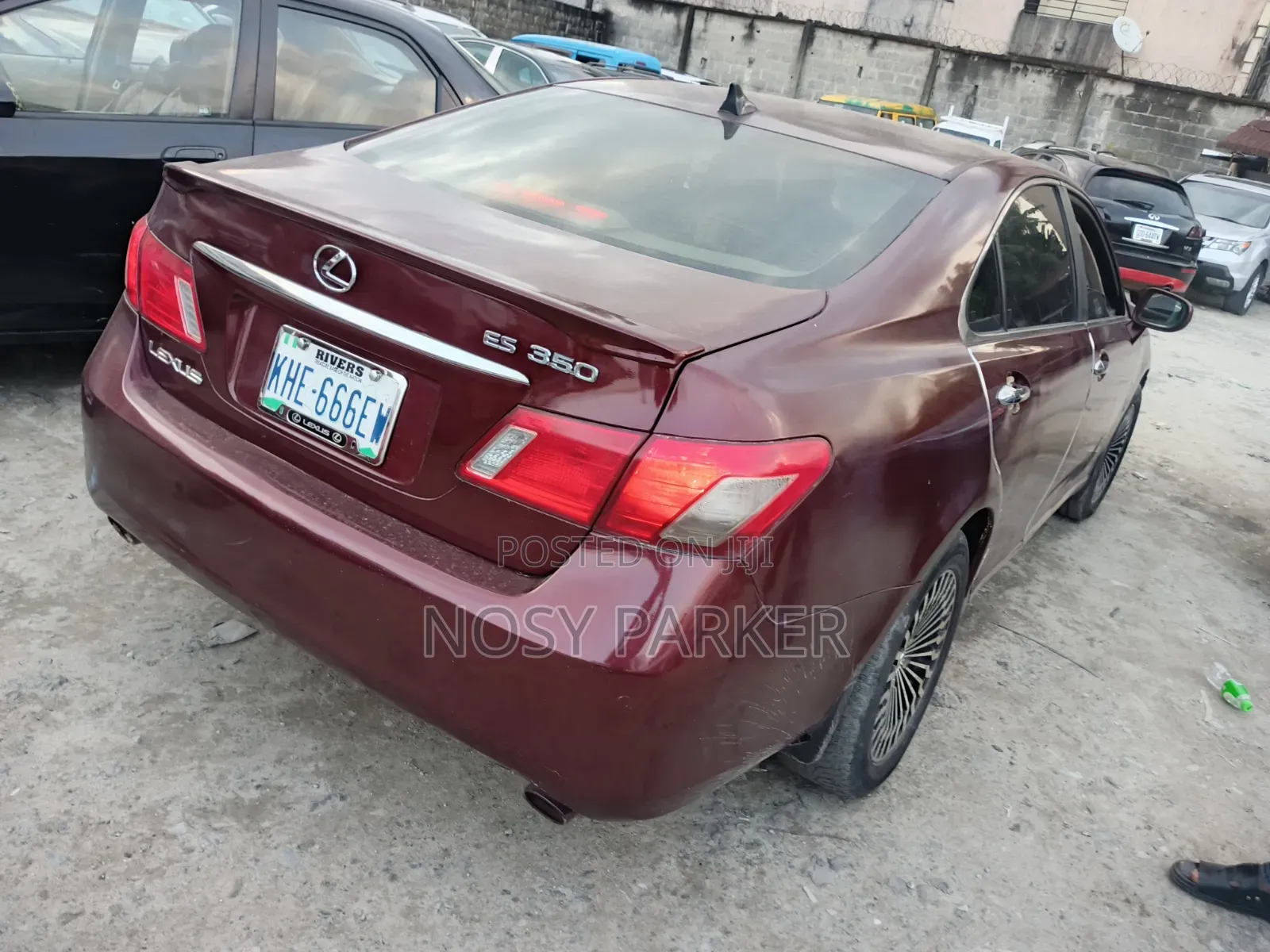 Lexus ES 350 2008 Red