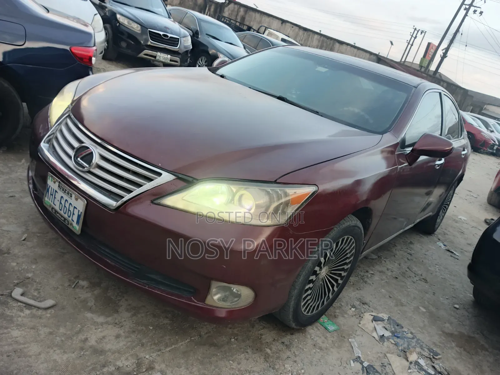 Lexus ES 350 2008 Red