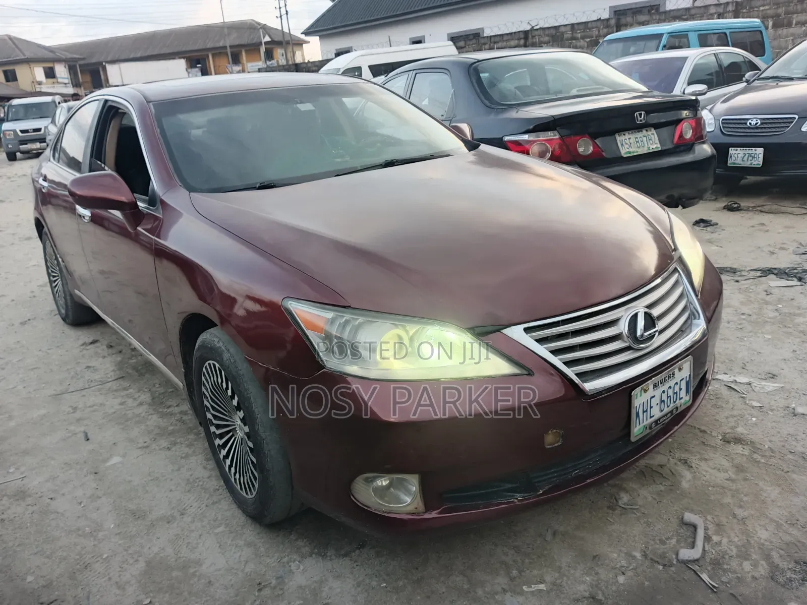 Lexus ES 350 2008 Red