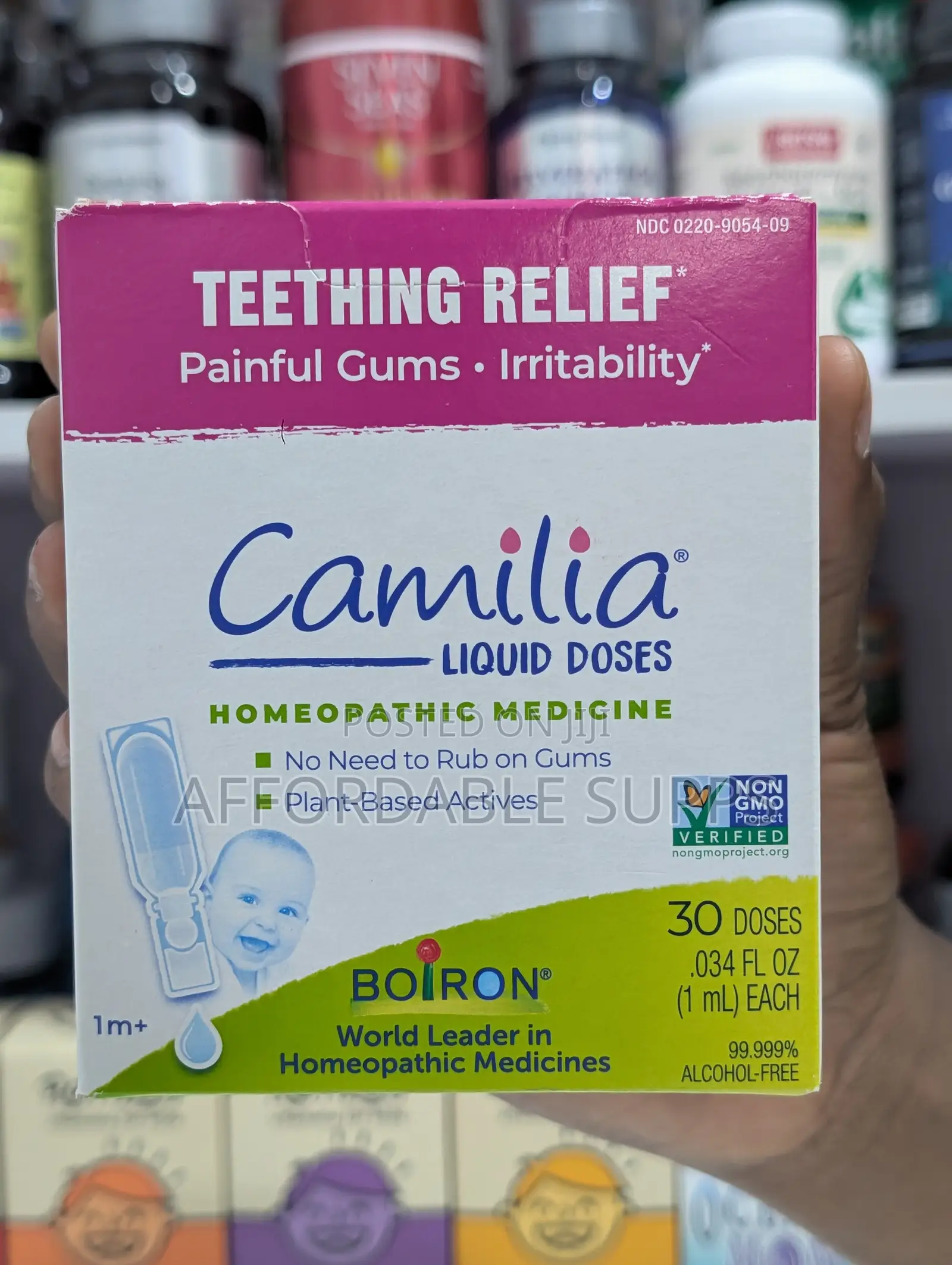 Boiron Camilia Teething Drops for Babies – 30 Doses