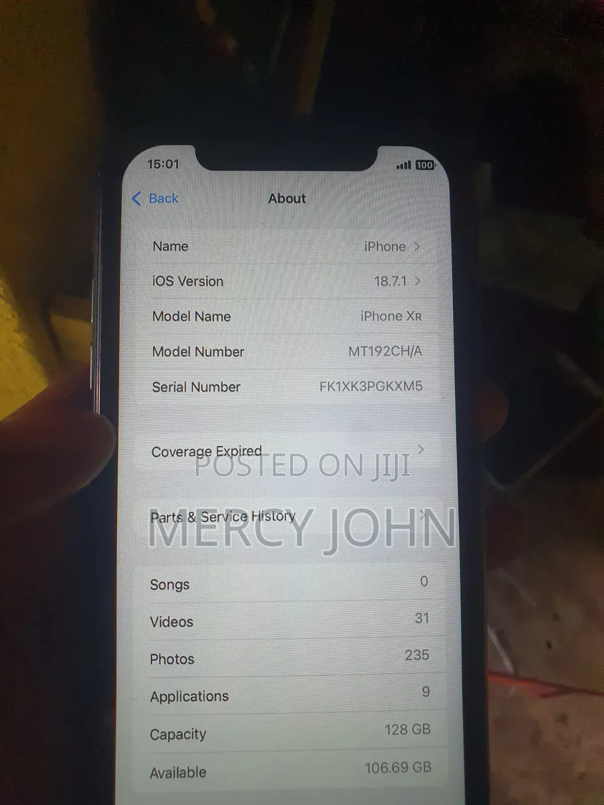 Apple iPhone XR 128 GB Black