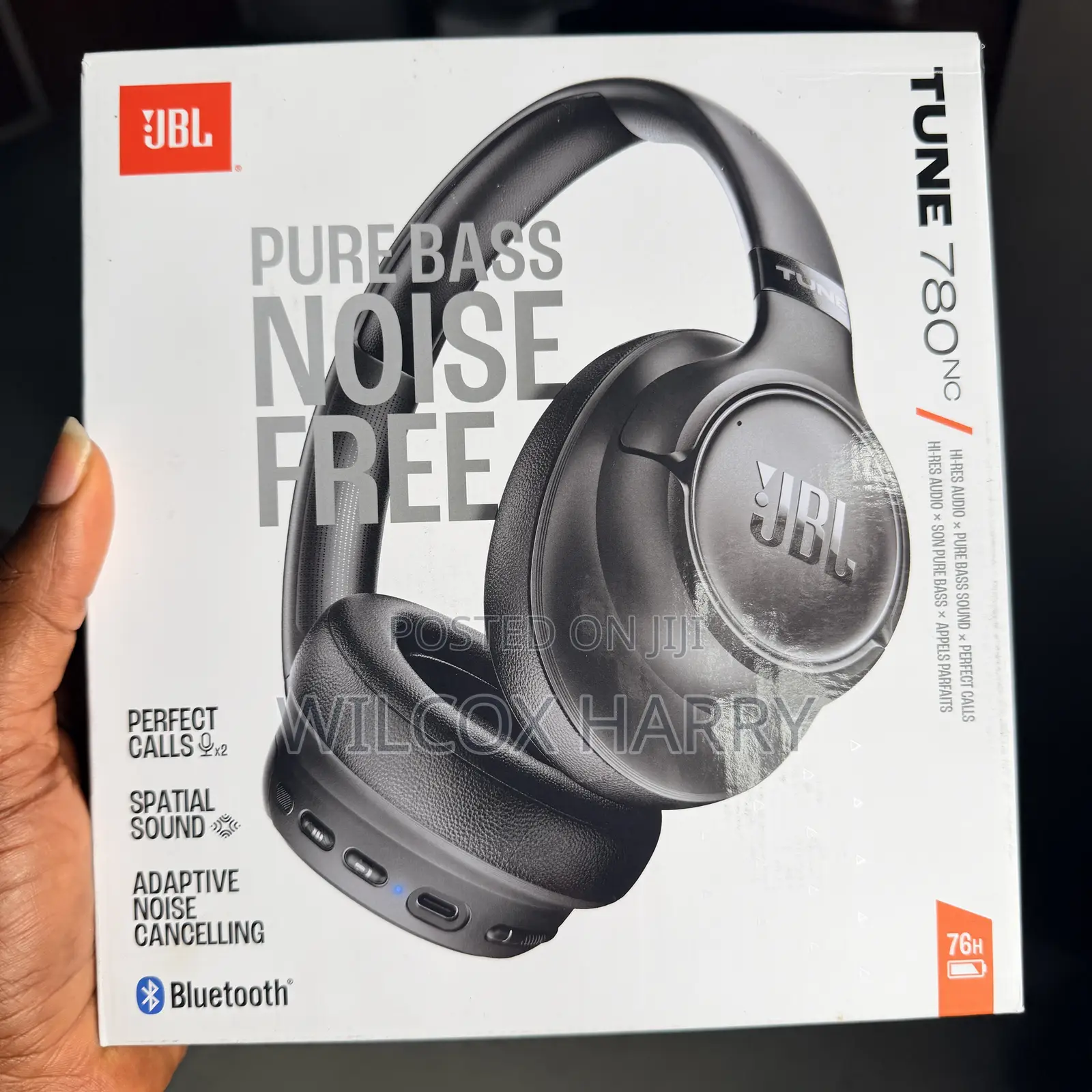JBL Tune 780NC | Wireless Over-Ear Noise Cancelling Headphones