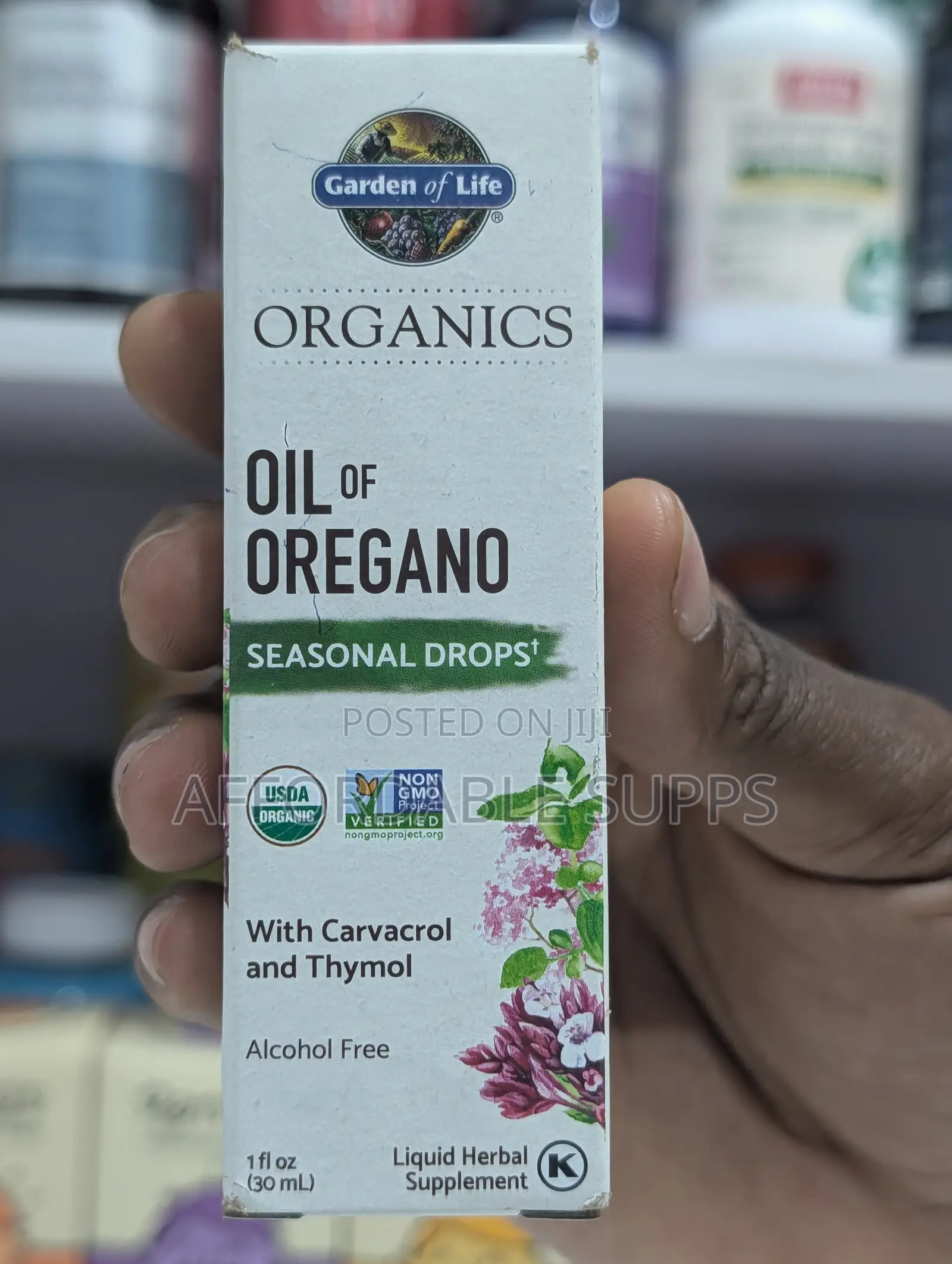 Garden of Life Oil of Oregano Drops 30ml – Organic