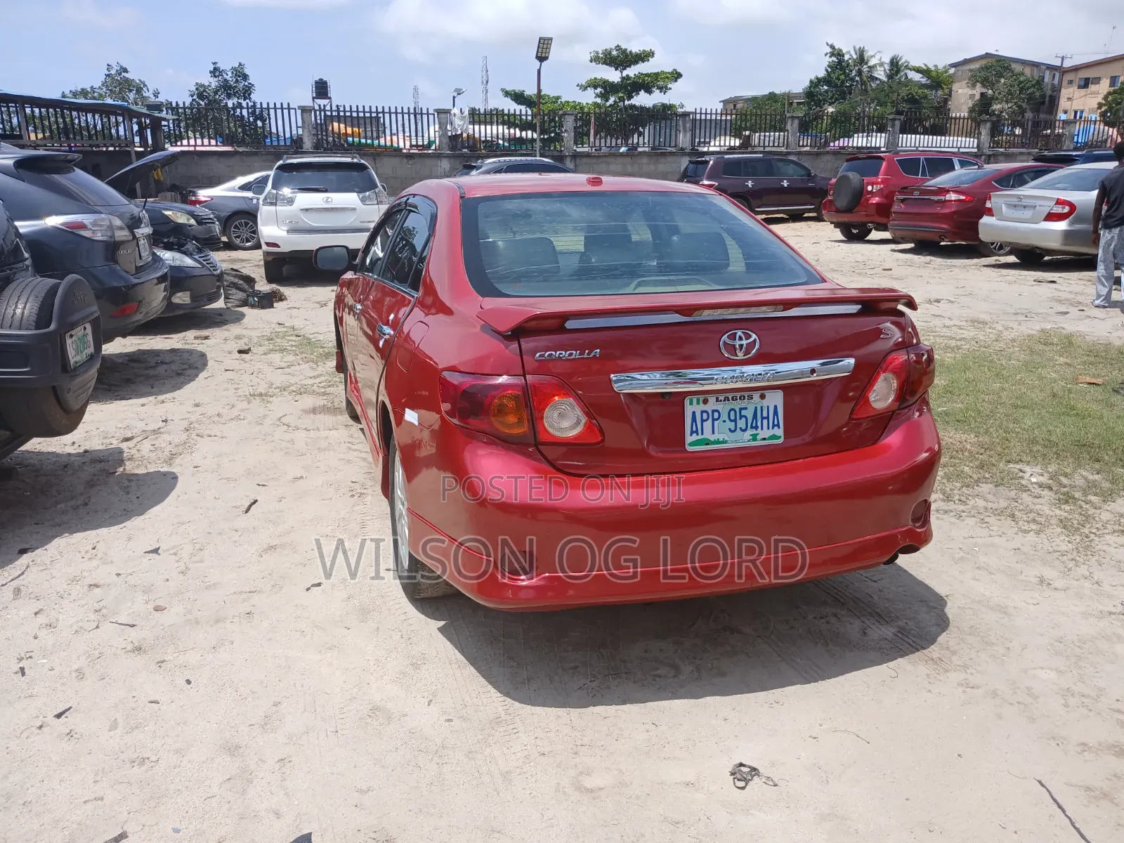 Toyota Corolla 2010 Red