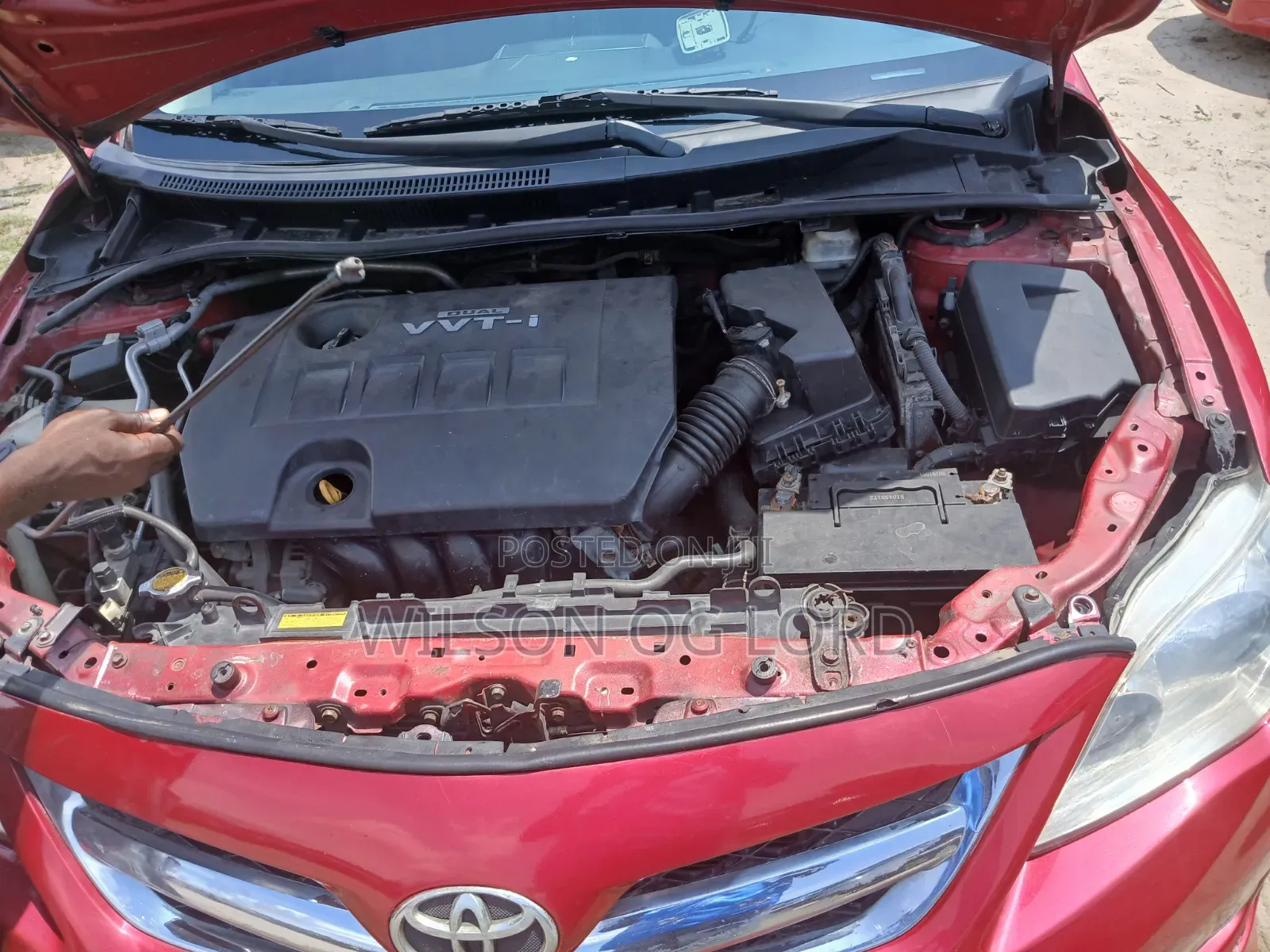 Toyota Corolla 2010 Red