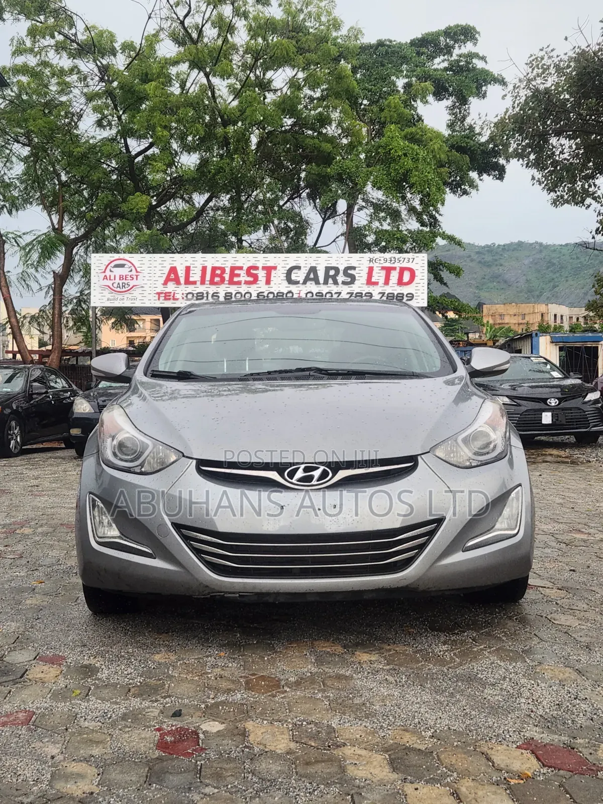 Hyundai Elantra Limited 4dr Sedan (1.8L 4cyl 6A) 2015 Silver