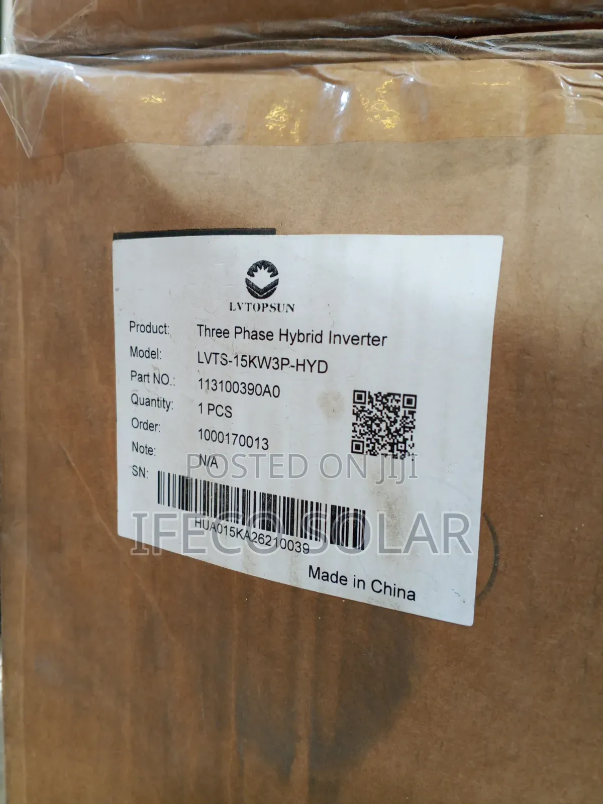Lvtopsun 15kva 3phase Hybrid Inverter