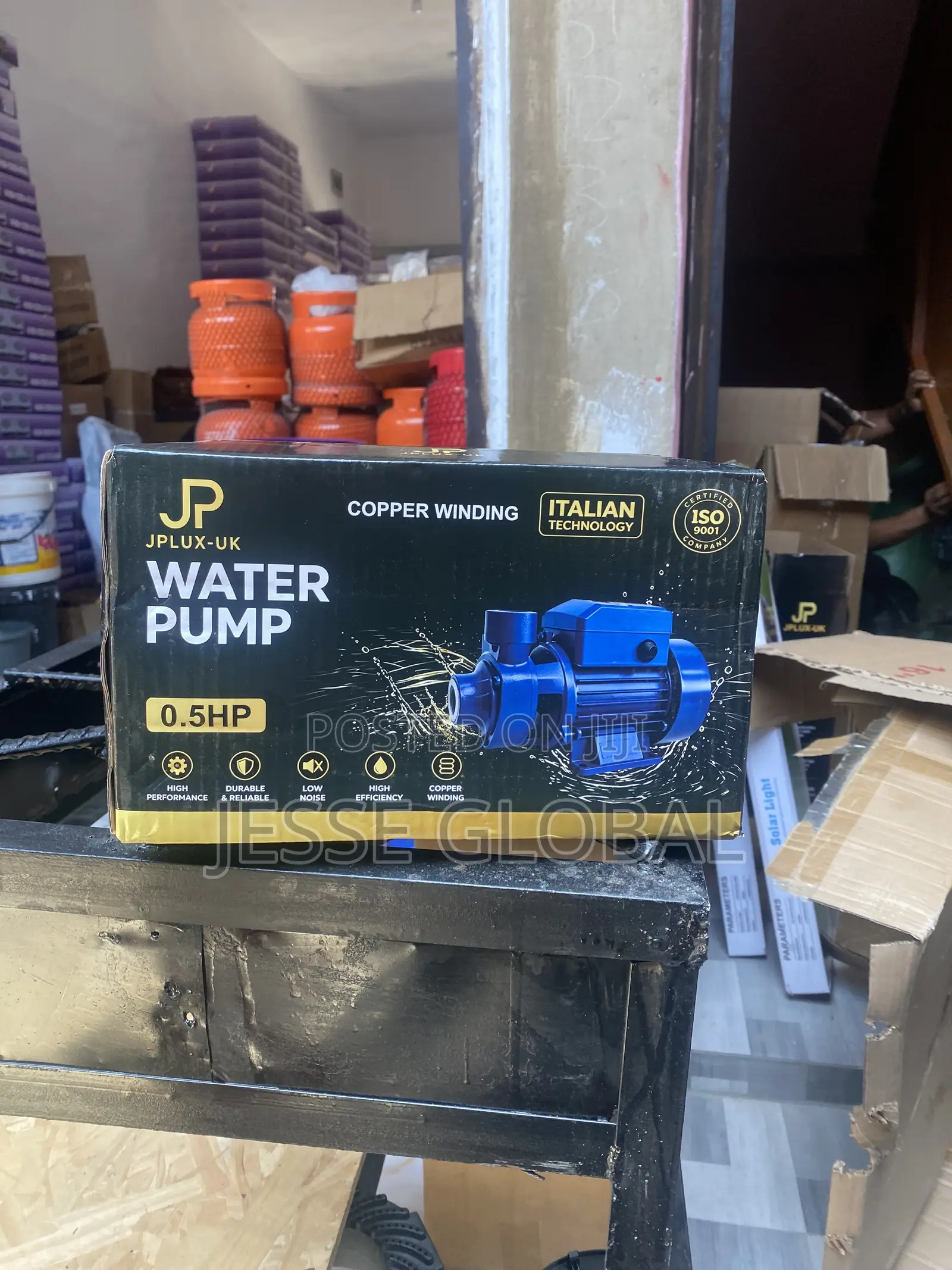 JPLUX-UK 0.5HP Electric Pump for Water Transfer