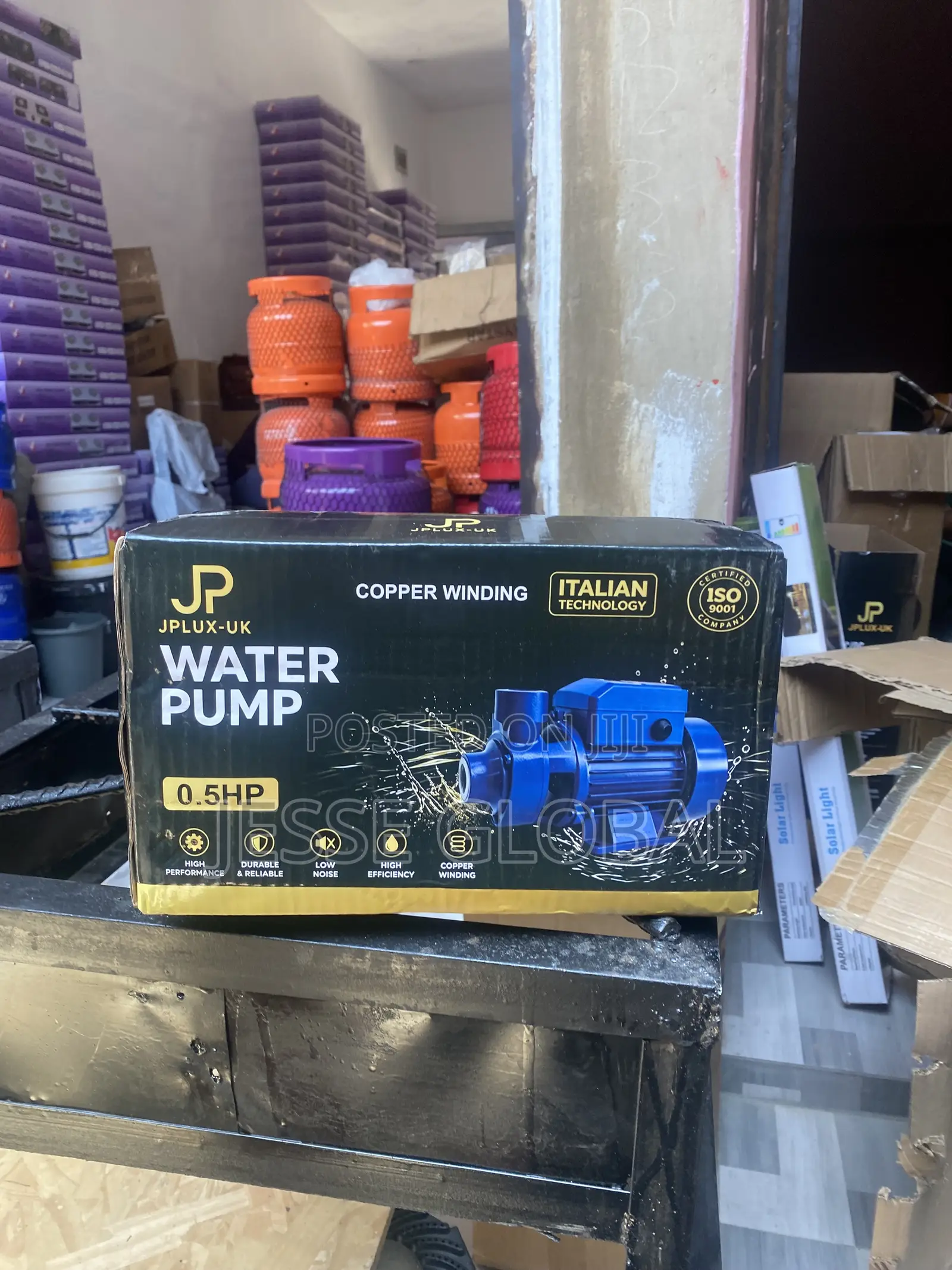 JPLUX-UK 0.5HP Electric Pump for Water Transfer