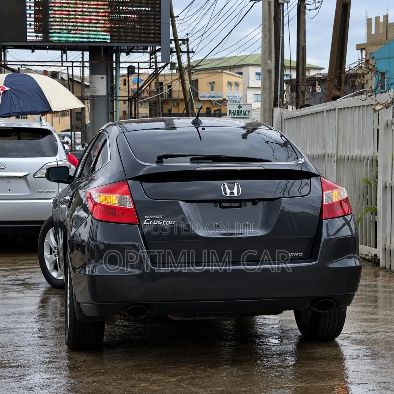 Honda Crosstour 2011 Gray
