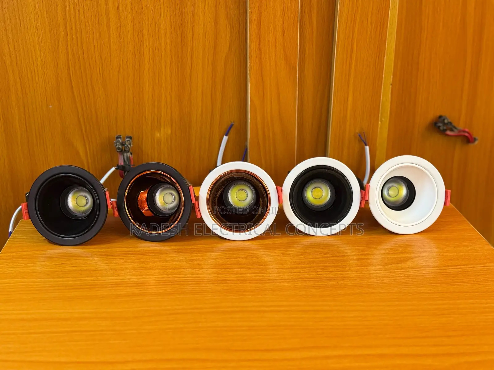 Durable Recessed LED Downlight Round Energy Saving Down Lights