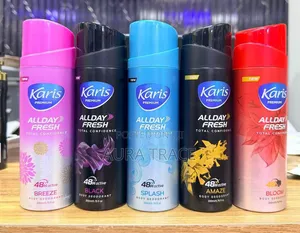 Karis Premium ALLDAY FRESH Body Deodorant Spray 200ml - 48H Protection