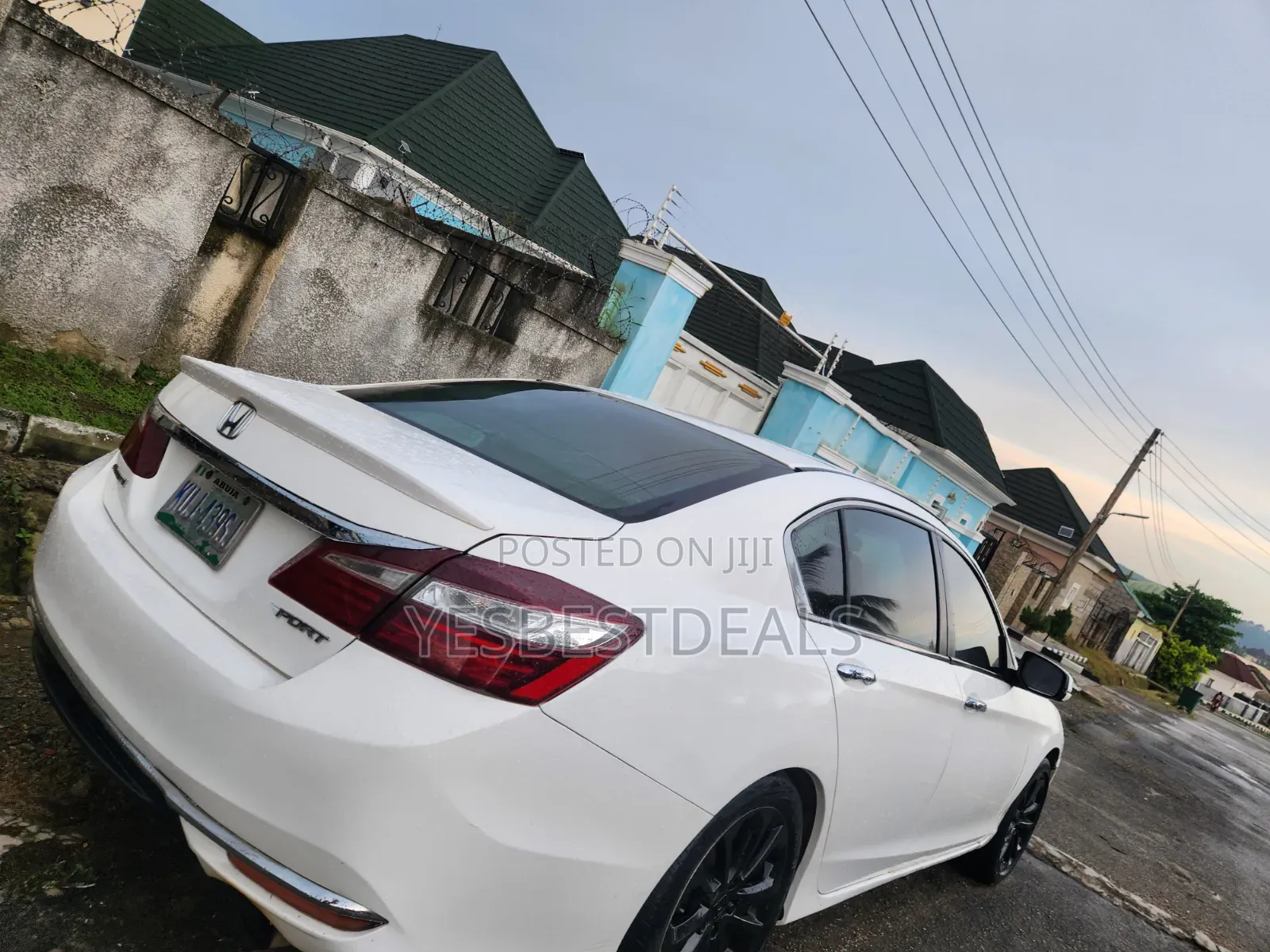 Honda Accord EX-L 4dr Sedan (2.4L 4cyl CVT) 2015 White