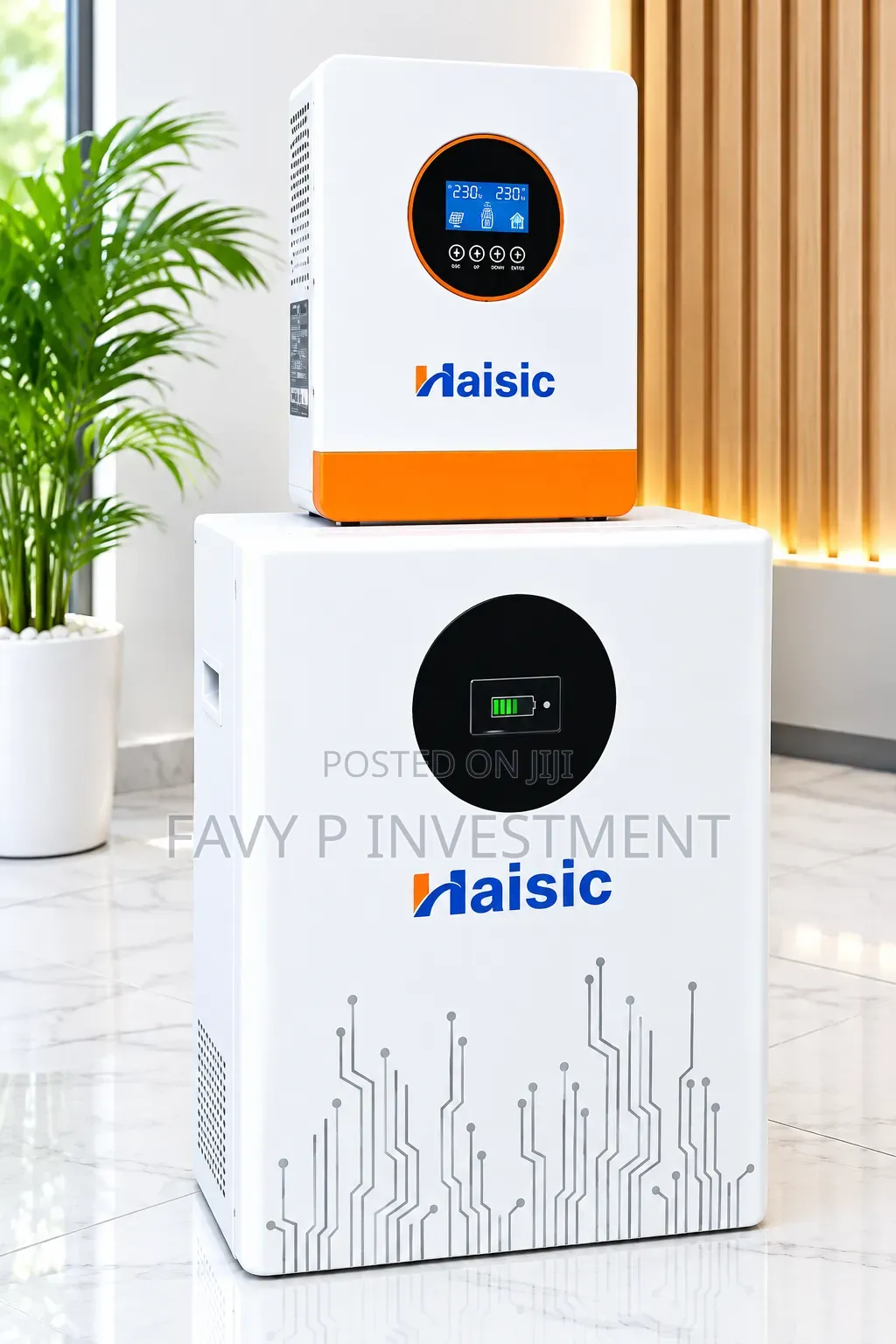 Haisic 4.2kva Hybrid Inverter + 8kwh Lithium Battery