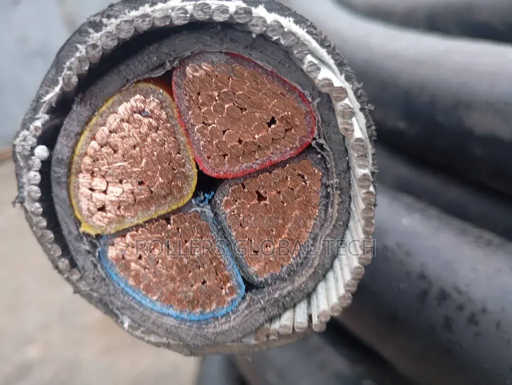 185mm 4core Coleman HighQuality Nigeria Power Electric Armoured Cable