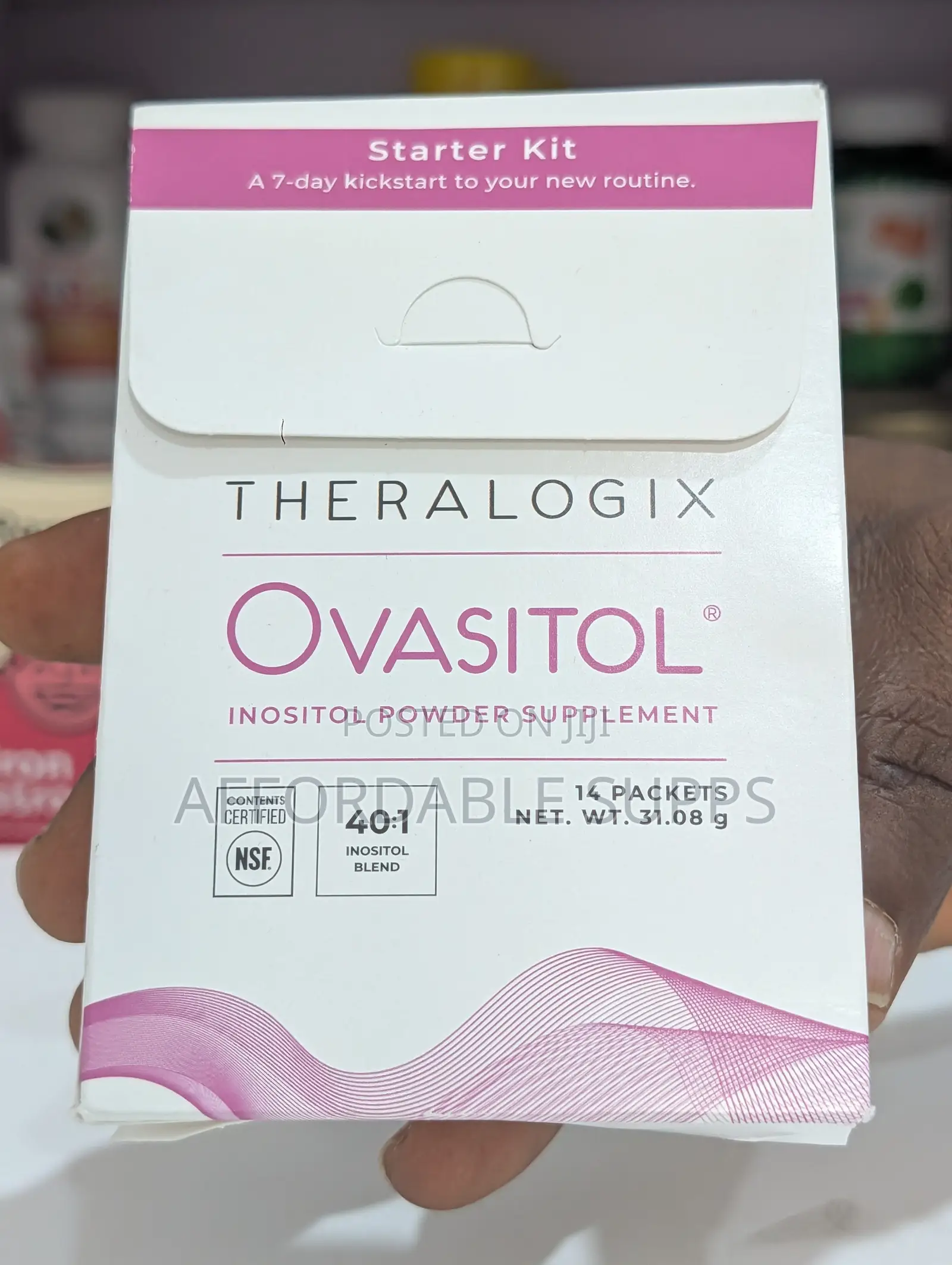 Theralogix Ovasitol Inositol Powder – 40:1 Ratio, 90-Day Supply