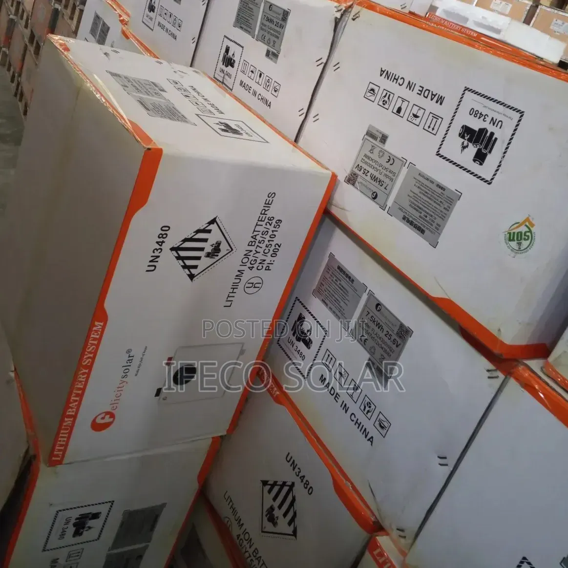 Felicity 7.5kwh Lithium Battery FLA24300WG2