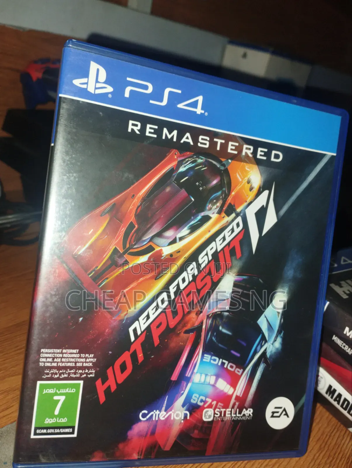 PS4 Need for Speed Hot Pursuit Used