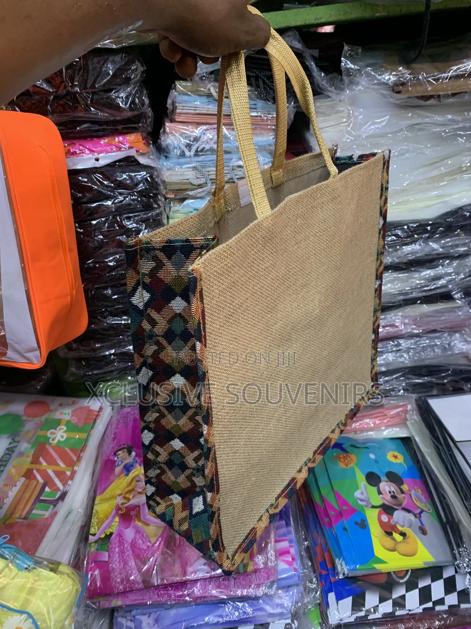 12Pcs New Design Jute Bag 15by15Inches Large Size