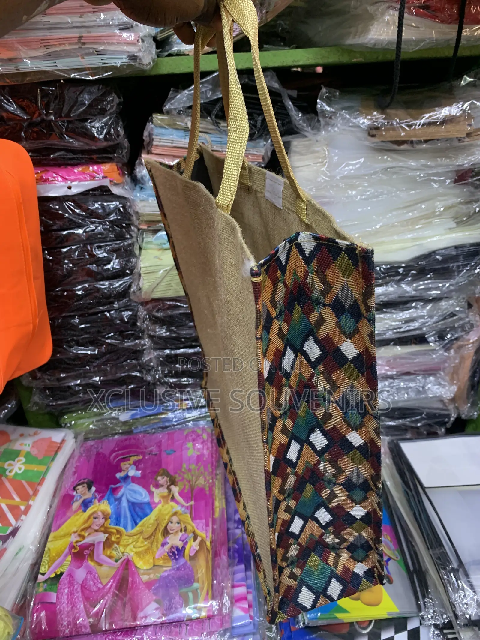 12Pcs New Design Jute Bag 15by15Inches Large Size