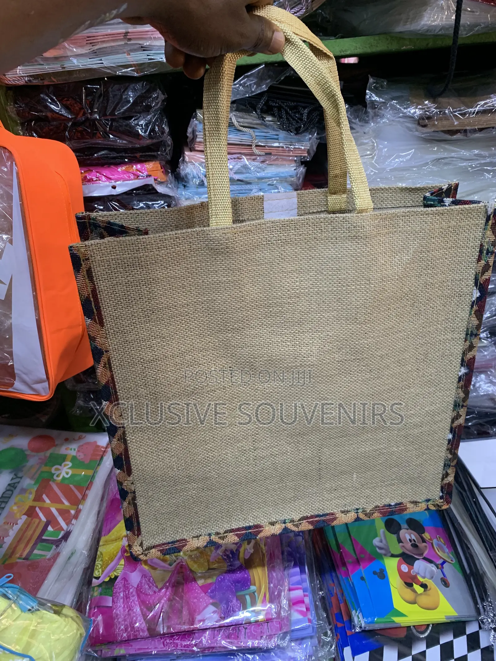 12Pcs New Design Jute Bag 15by15Inches Large Size