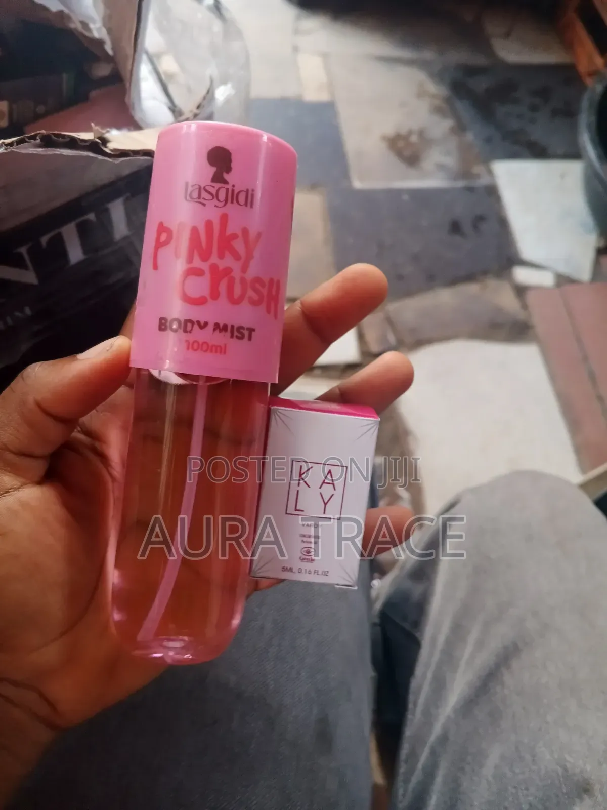 Pinky Crush Layering Combo - Lasgidi Mist 100ml + Kaly Vardy Oil 5ml