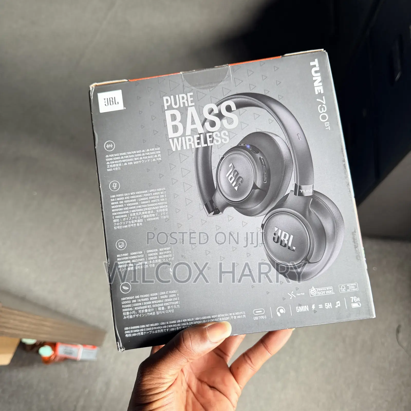 JBL Tune 730BT | Wireless Over-Ear Headphones