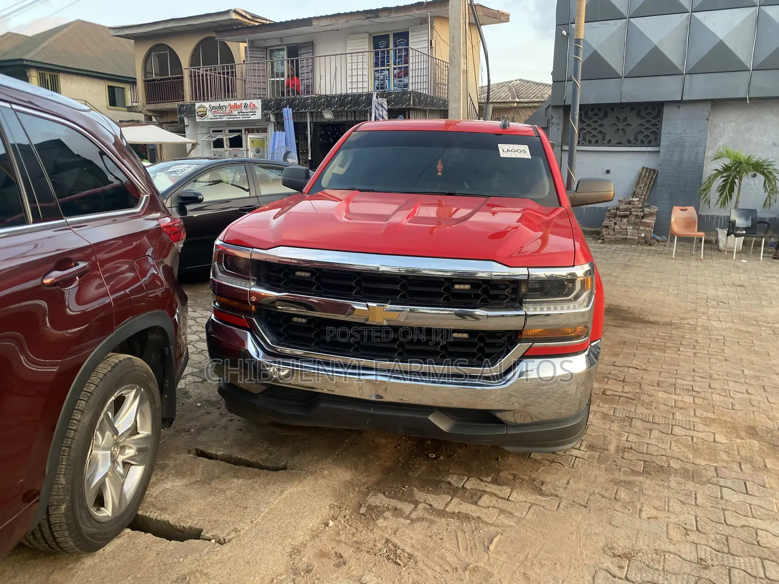 Chevrolet Silverado 2018 Red