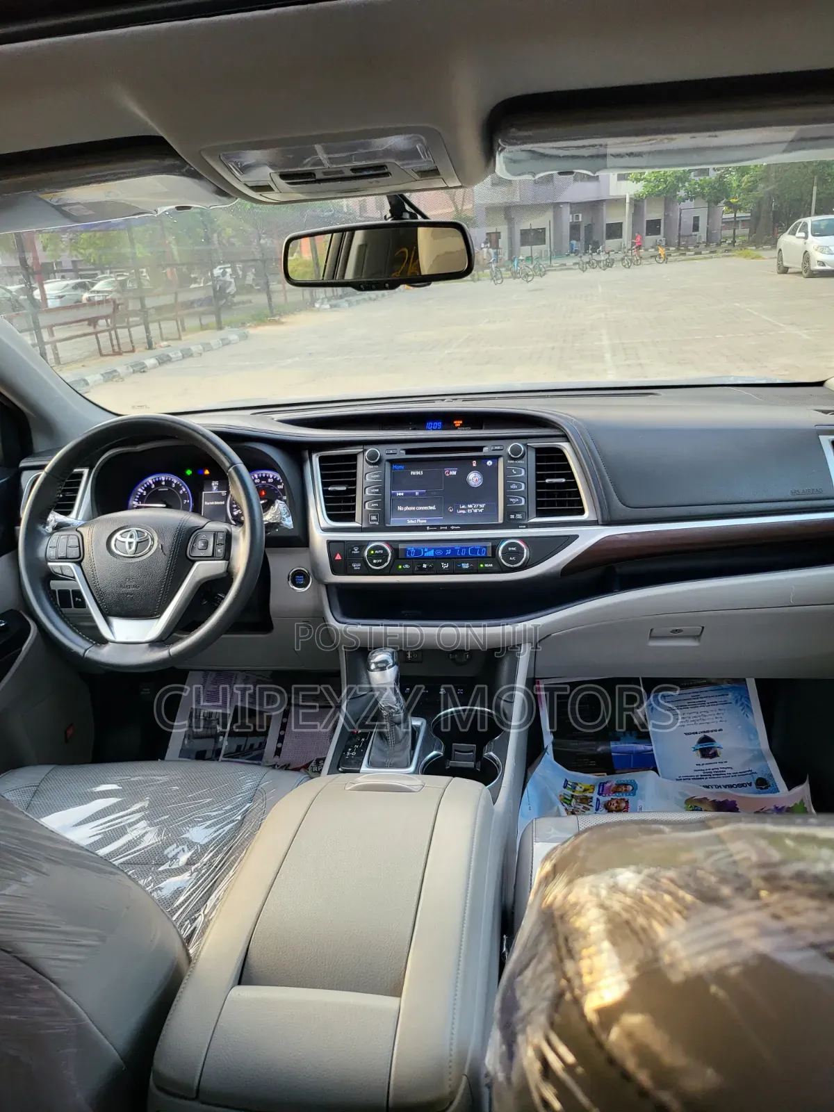 Toyota Highlander Limited V6 4x4 (3.5L 6cyl 6A) 2016 Silver