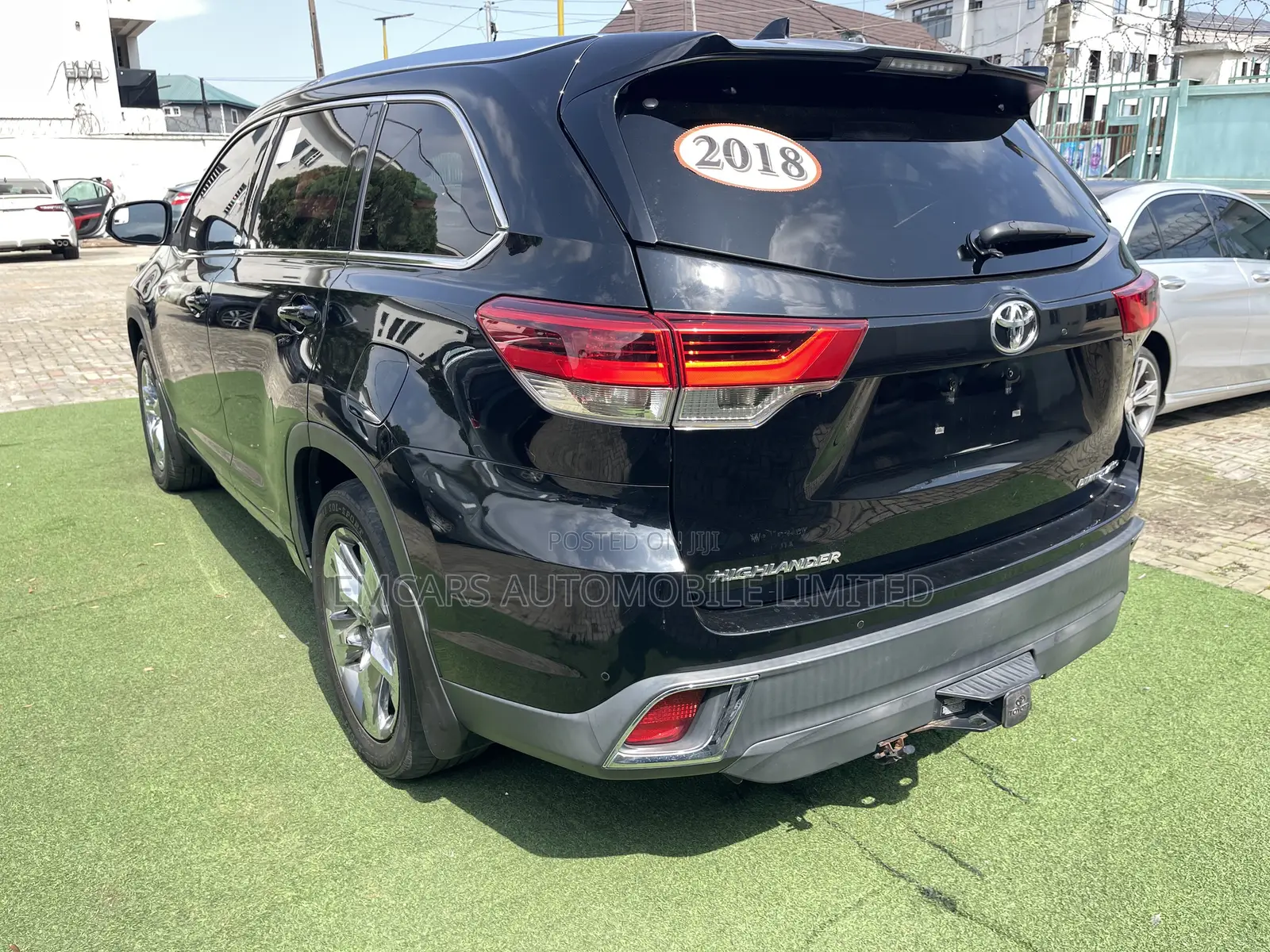 Toyota Highlander Limited Platinum 4x4 V6 (3.5L 6cyl 8A) 2018 Black