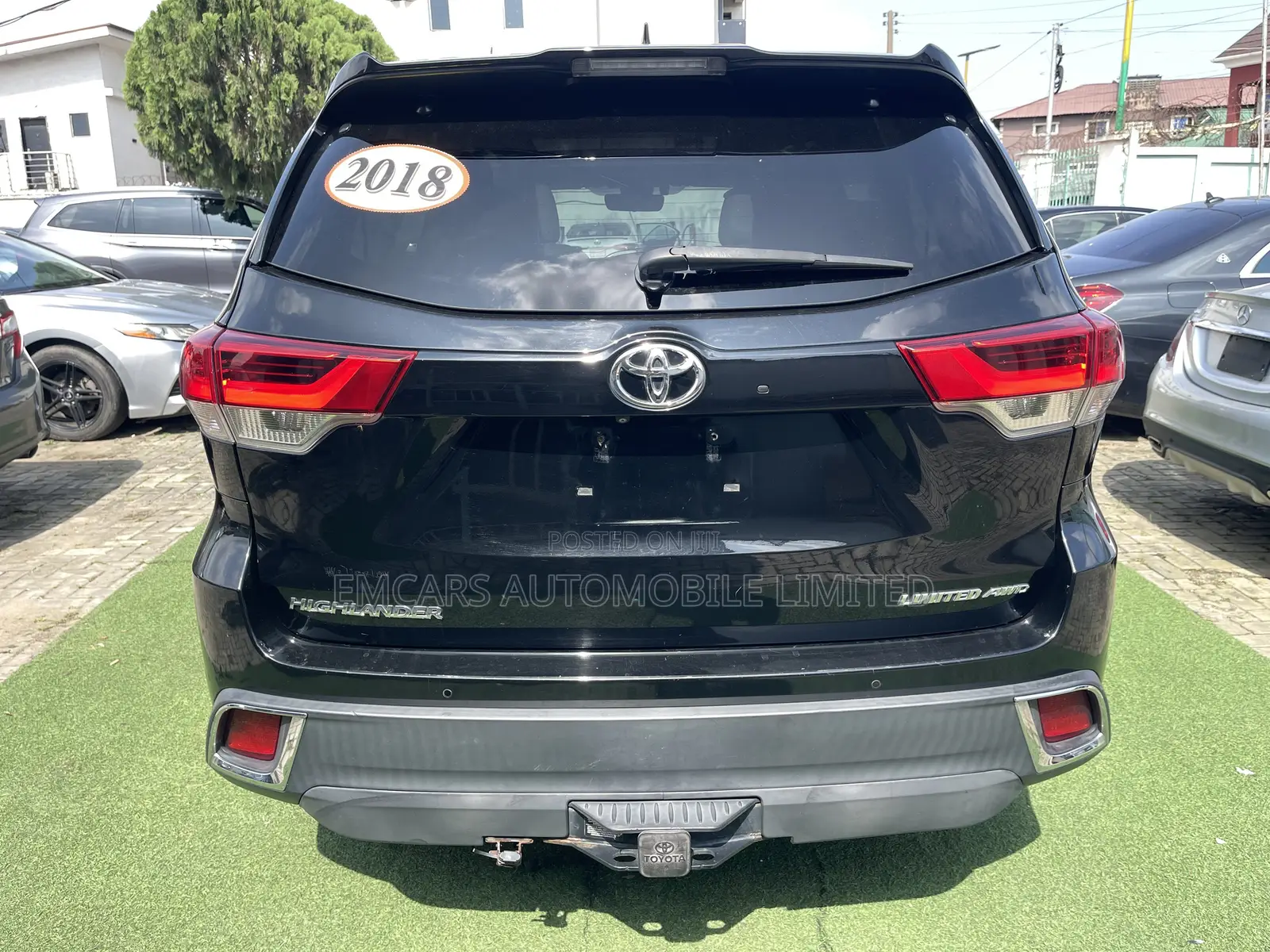 Toyota Highlander Limited Platinum 4x4 V6 (3.5L 6cyl 8A) 2018 Black